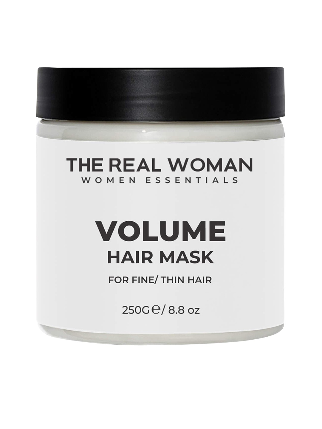 

THE REAL WOMAN Volume Hair Mask for Fine Thin Hair - 200 gm, White