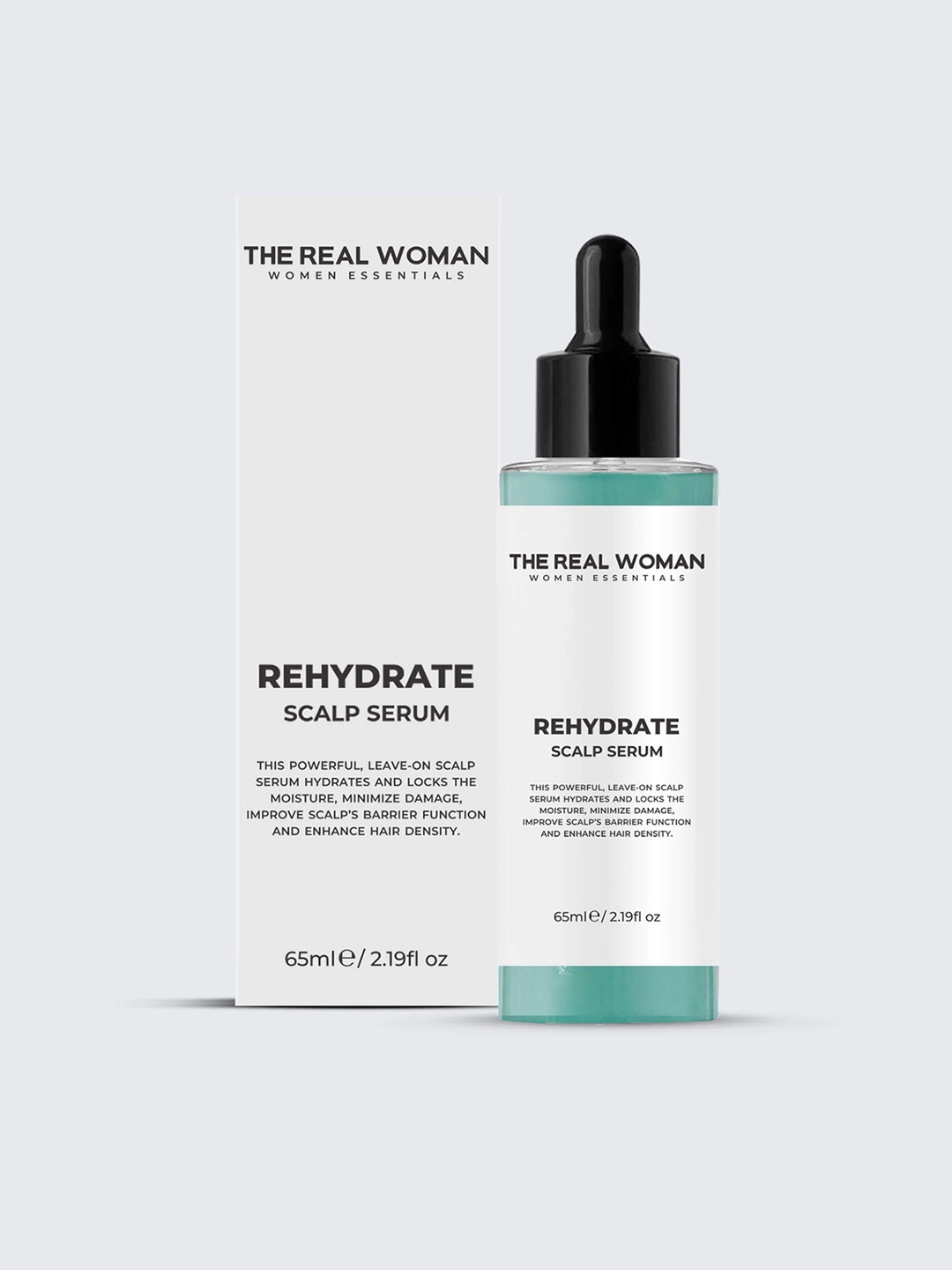 

THE REAL WOMAN Rehydrate Hair Scalp Serum - 65ml, Green