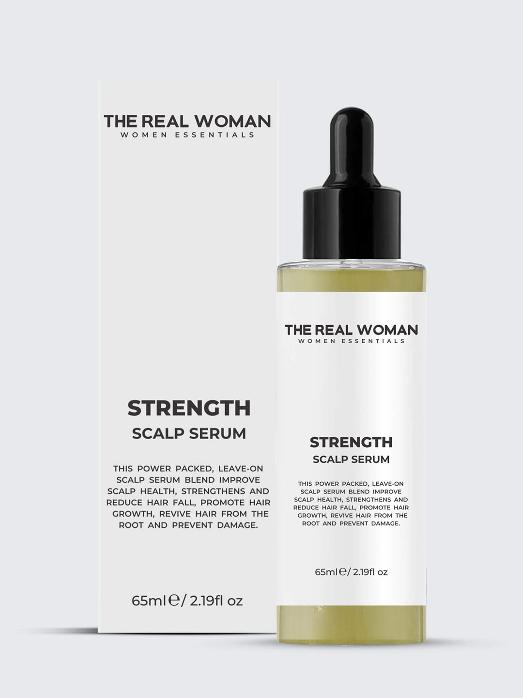 

THE REAL WOMAN Strength Scalp Serum 65 ml, Yellow
