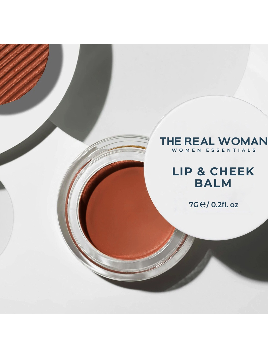 

THE REAL WOMAN Lip & Cheek Balm 7 g - Kissed, Brown