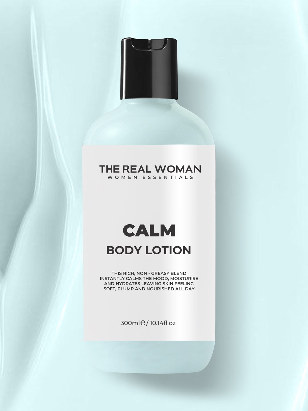 

THE REAL WOMAN Calm Body Lotion with Avocado & Chamomile Extract - 300ml, Blue