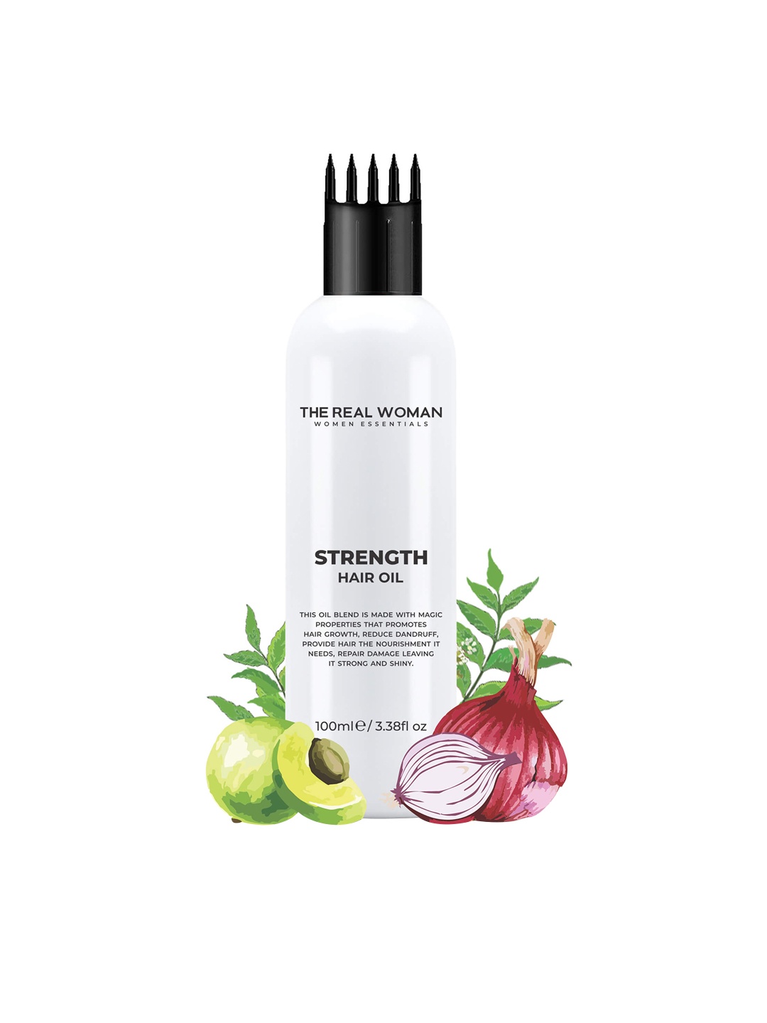 

THE REAL WOMAN Strength Onion Hair Oil 100 ml, Transparent