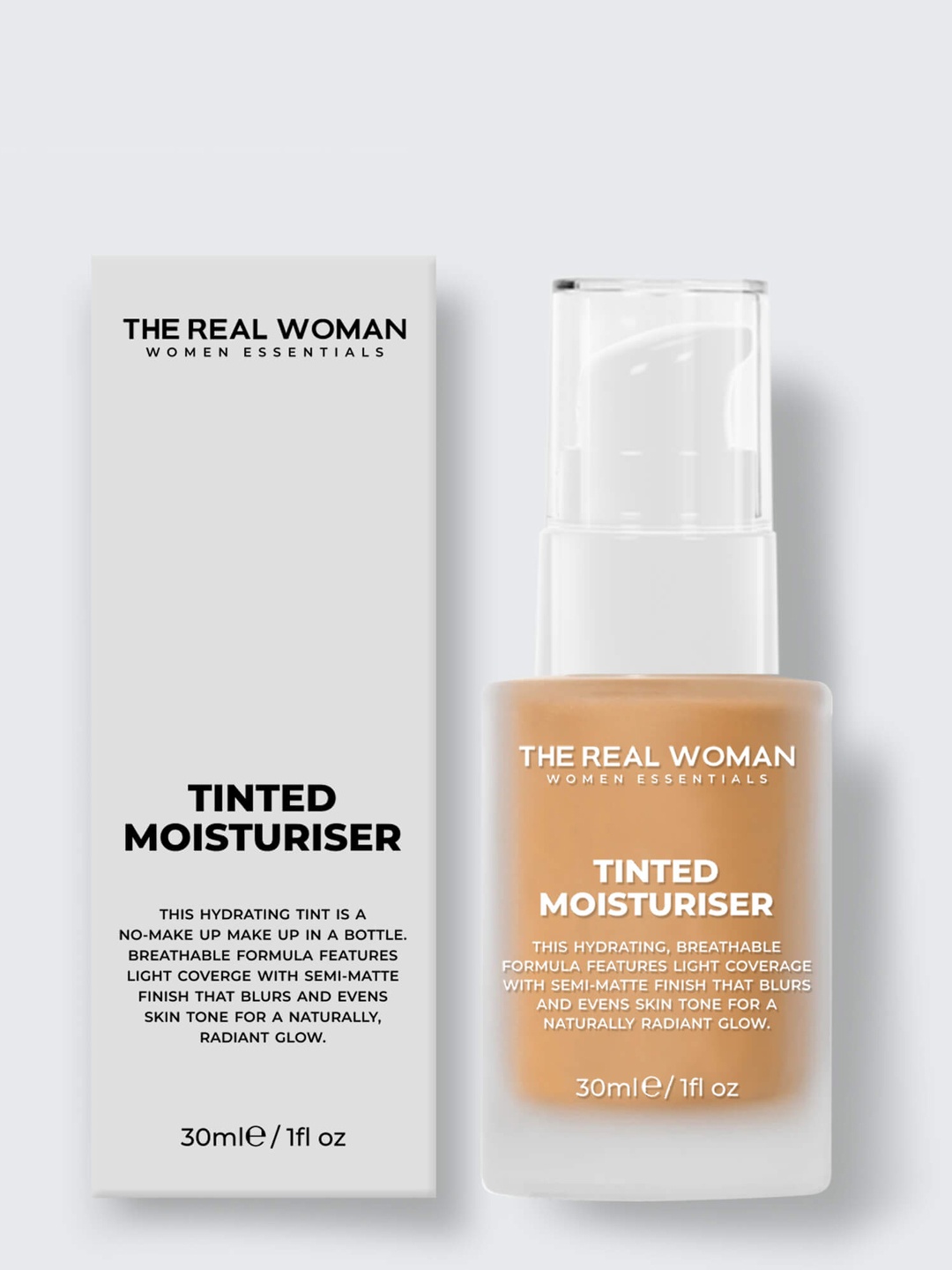 

THE REAL WOMAN Tinted Moisturiser 30 ml - Medium 03, Beige