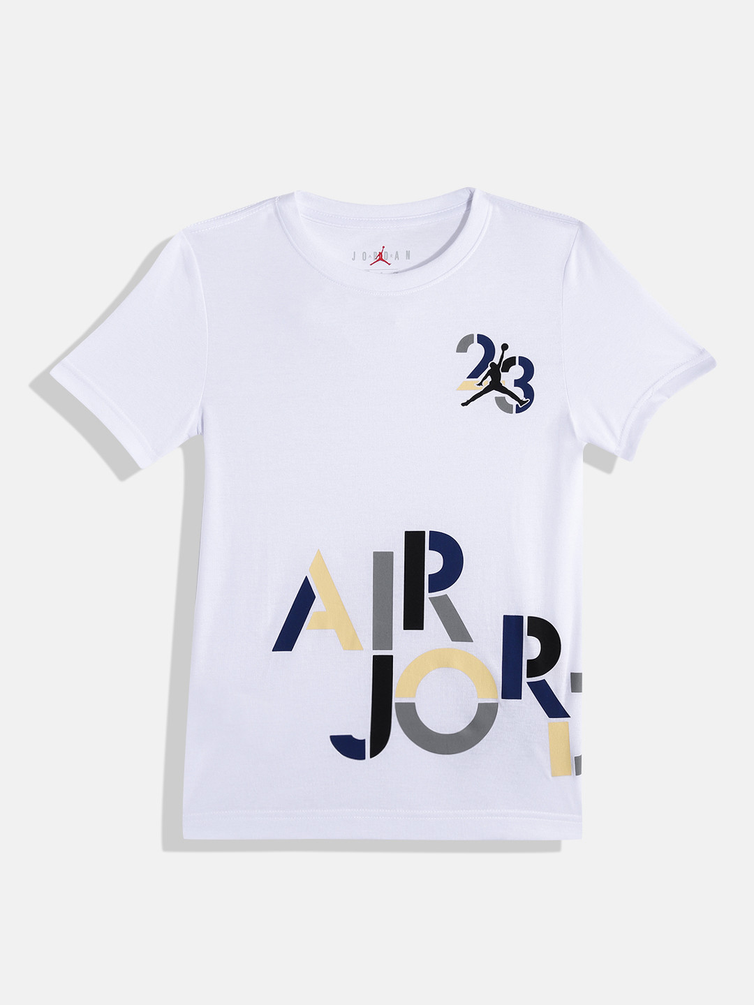 

Jordan Boys Typography Print Air Jordan Wrap Attack T-shirt, White