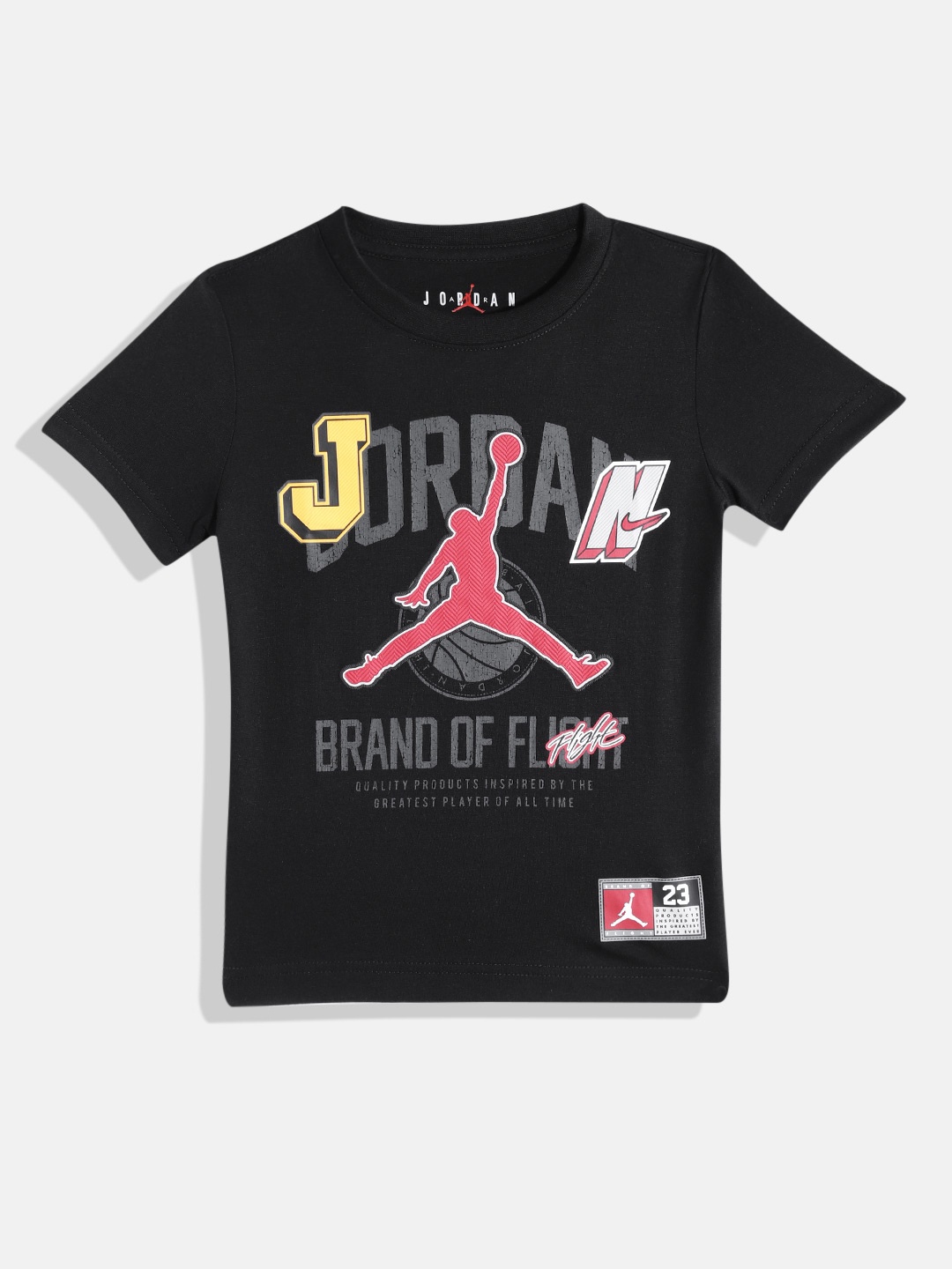 

Jordan Boys Typography Print GYM 23 T-shirt, Black