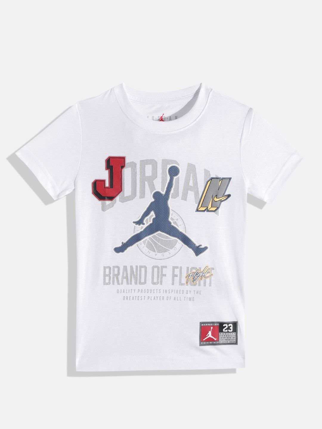 

Jordan Boys Graphic Printed JDB GYM 23 T-shirt, White