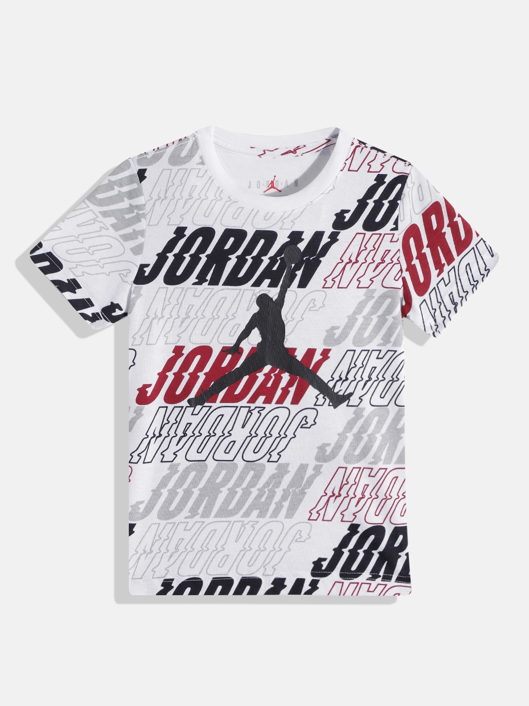 

Jordan Boys Typography Print JM Vibes AOP SS T-shirt, White