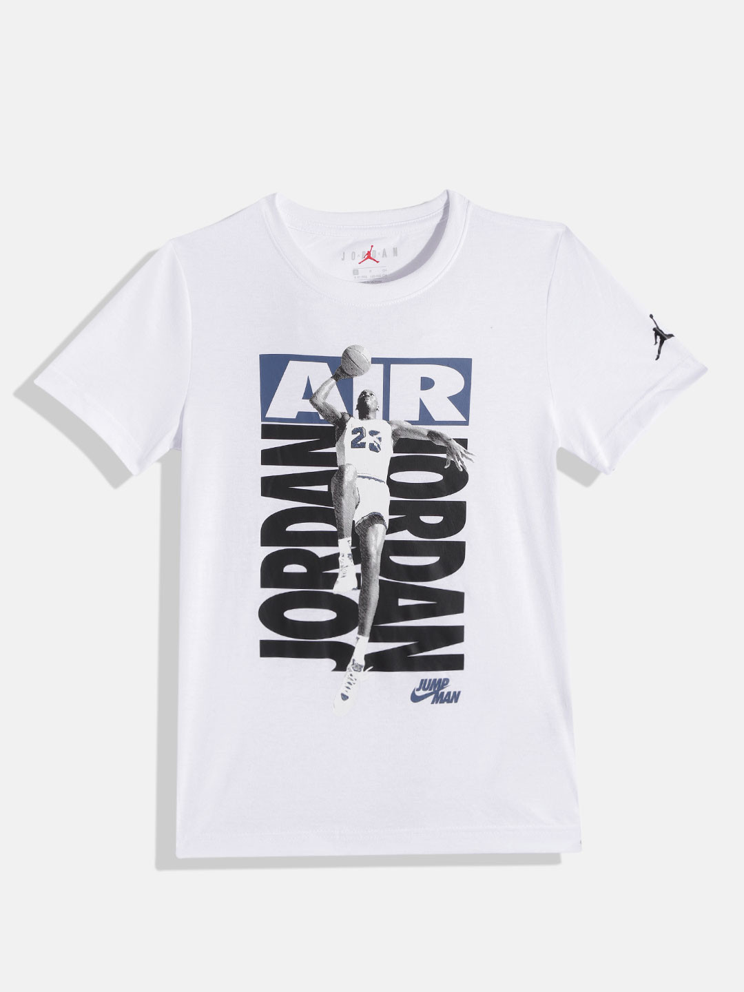 

Jordan Boys Typography Printed T-shirt, White