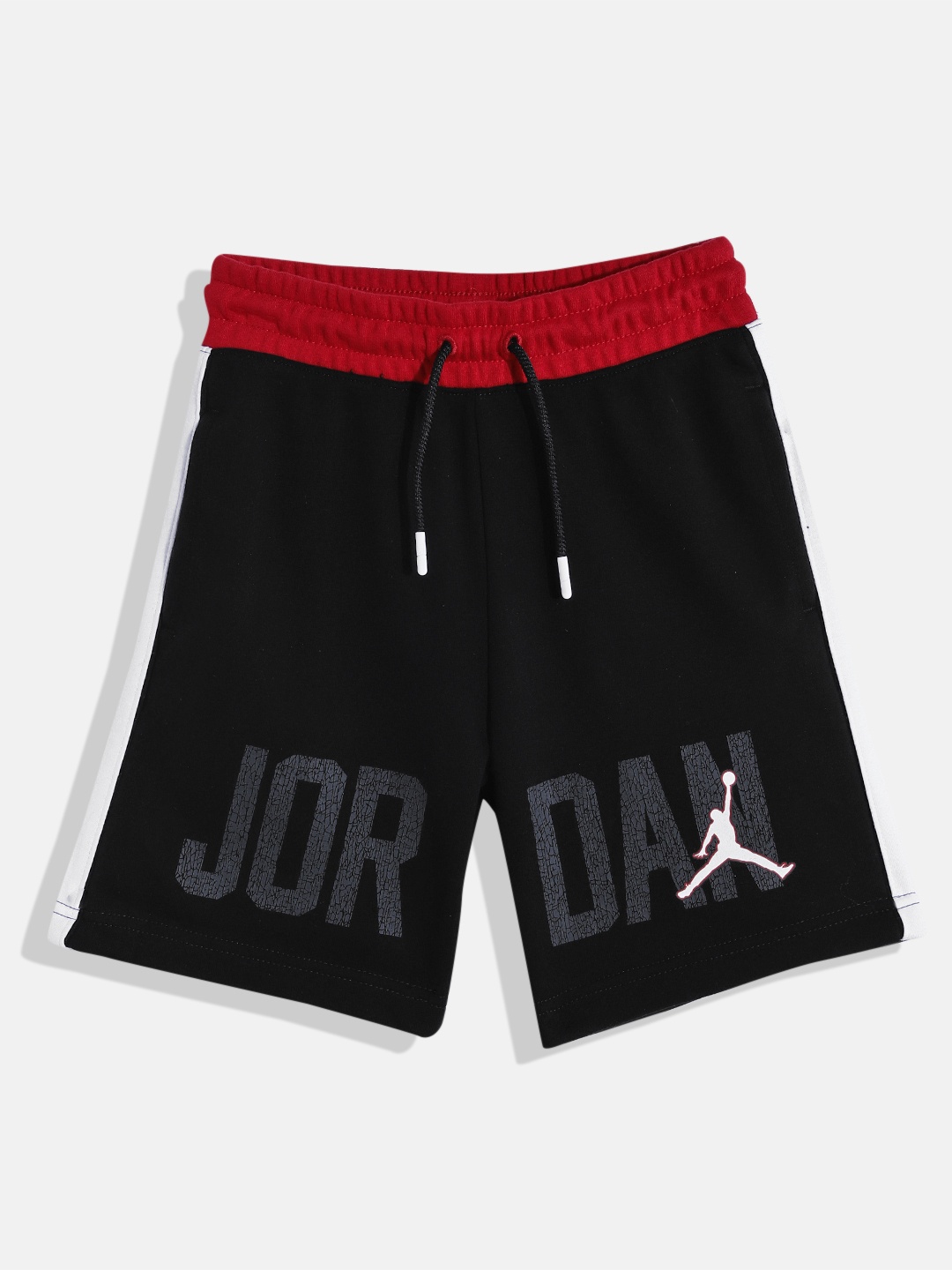 

Jordan Gym 23 Blocked Typography Printed Shorts, Black
