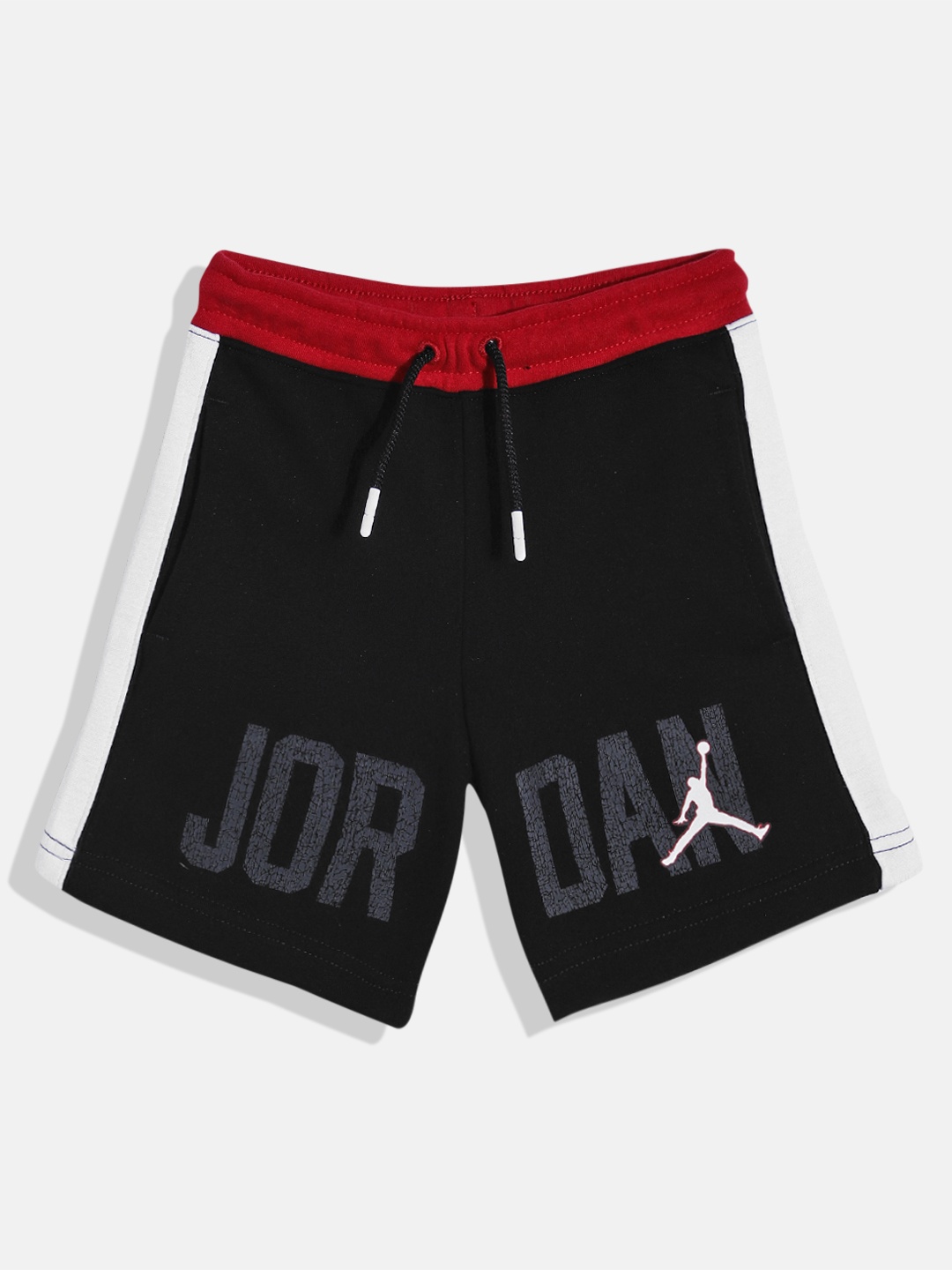 

Jordan Gym 23 Blocked Typography Printed Shorts, Black