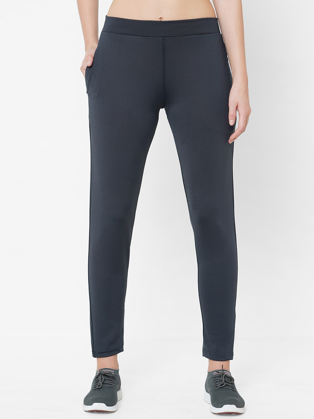 

Sweet Dreams Plus Size Women Training & Gym Tights, Navy blue