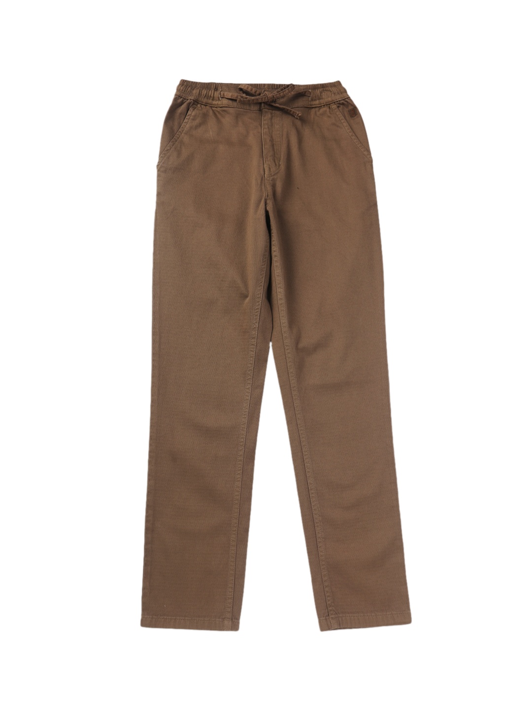 

Gini and Jony Boys Mid Rise Cotton Chinos Trousers, Khaki