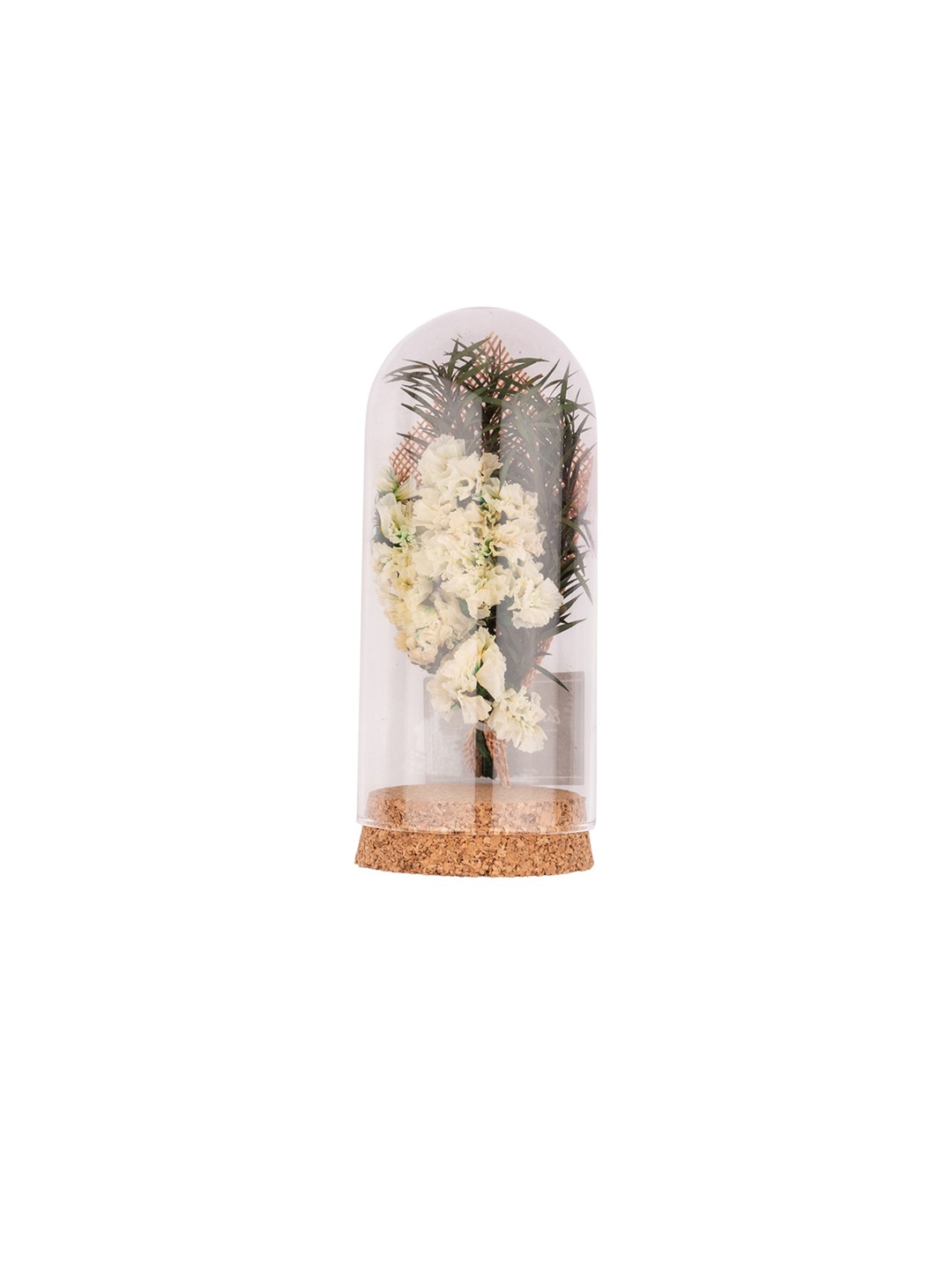 

The Tie Hub Men Flower & Leave Boutonniere Brooch, White
