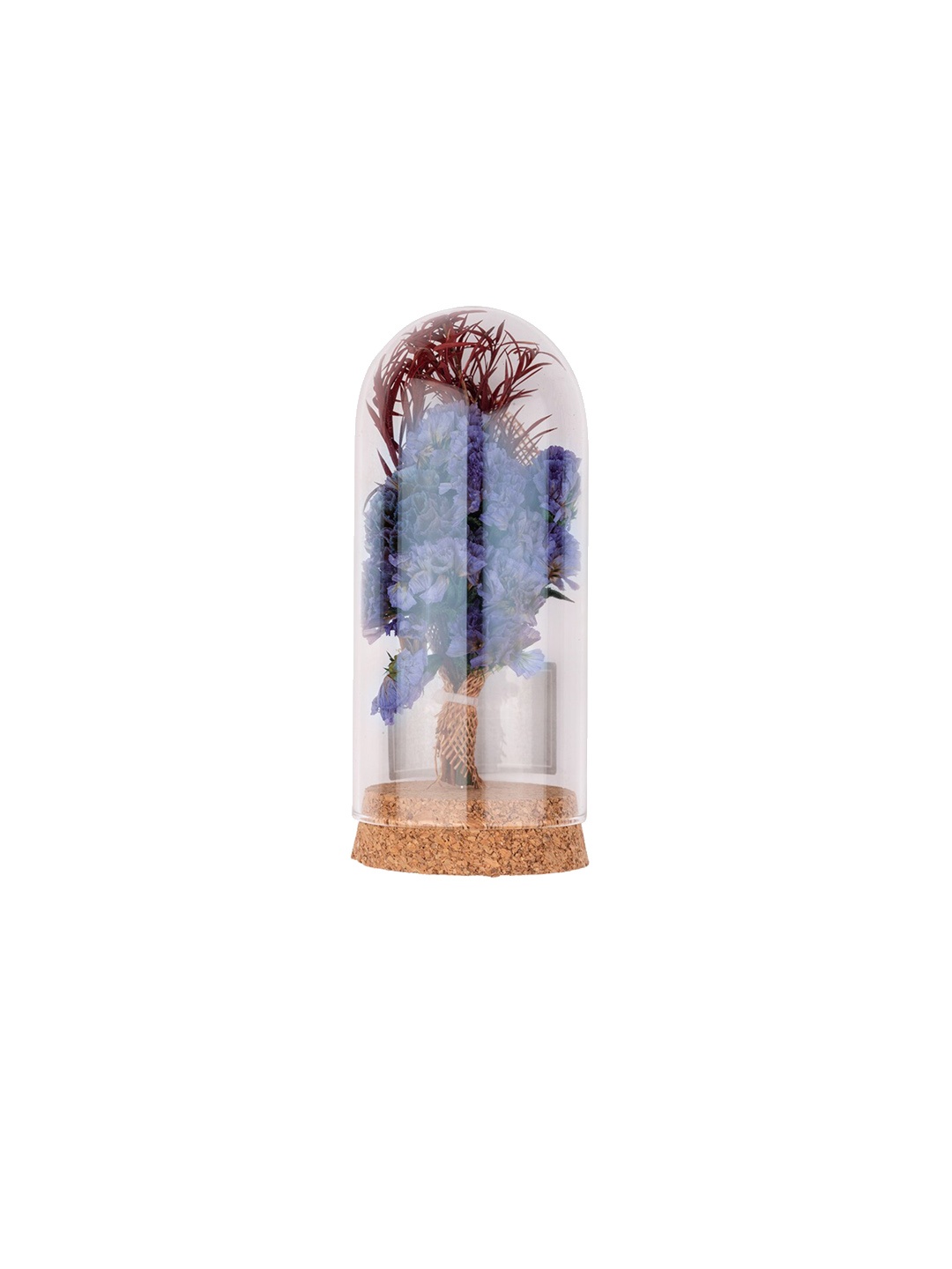 

The Tie Hub Men Baby Breath Flower Boutonniere Brooch, Purple