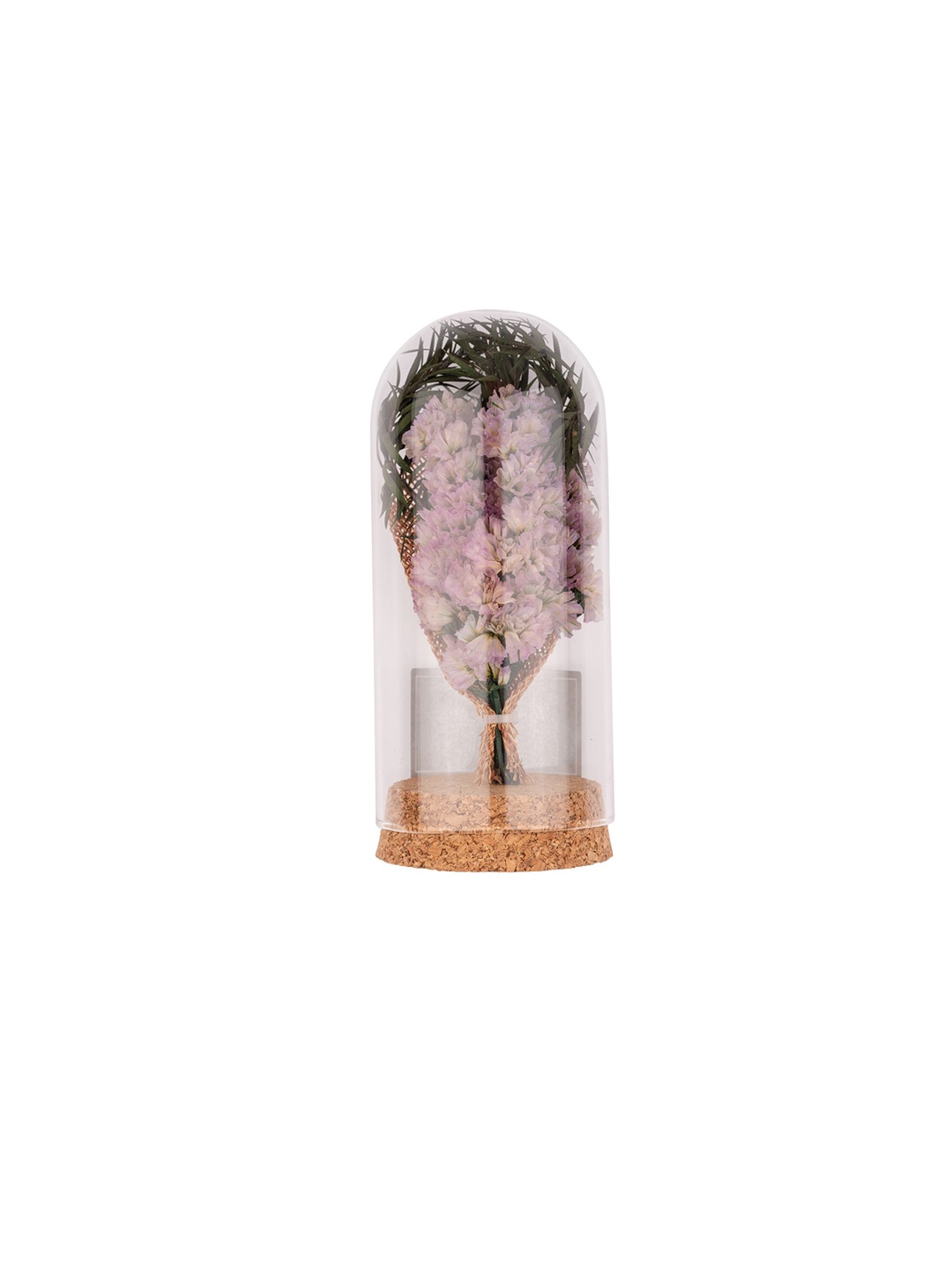 

The Tie Hub Men Baby Breath Flower with Leave Boutonniere Brooch, Purple