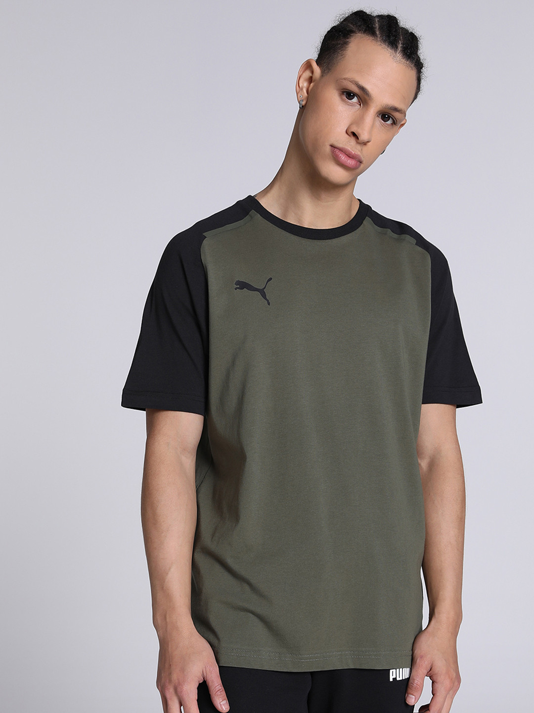 

Puma Brand Logo Printed Regular fit T-shirt, Blue