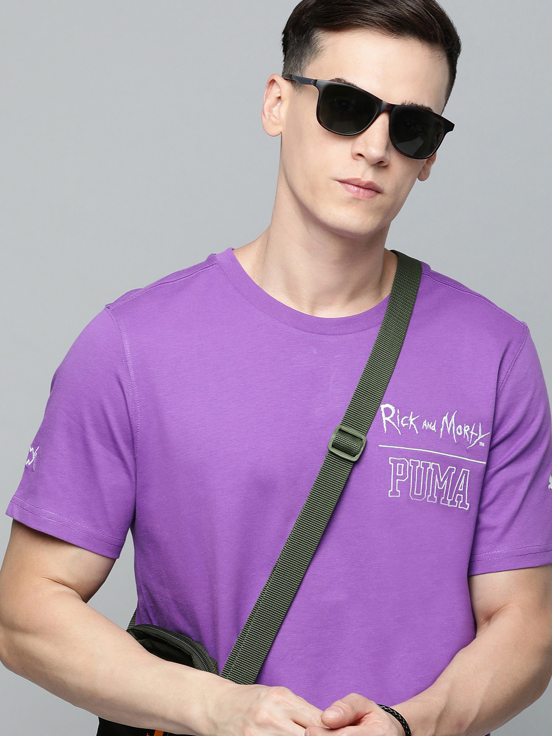 

Puma Printed T-shirt, Purple