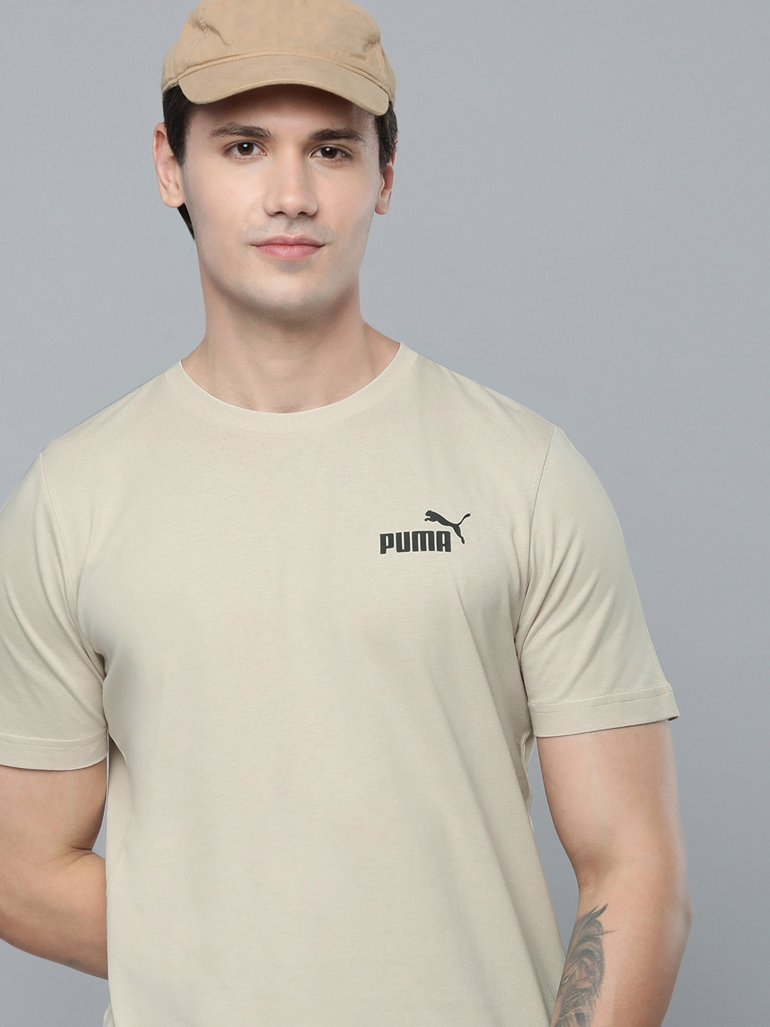 

Puma Solid T-shirt, Beige