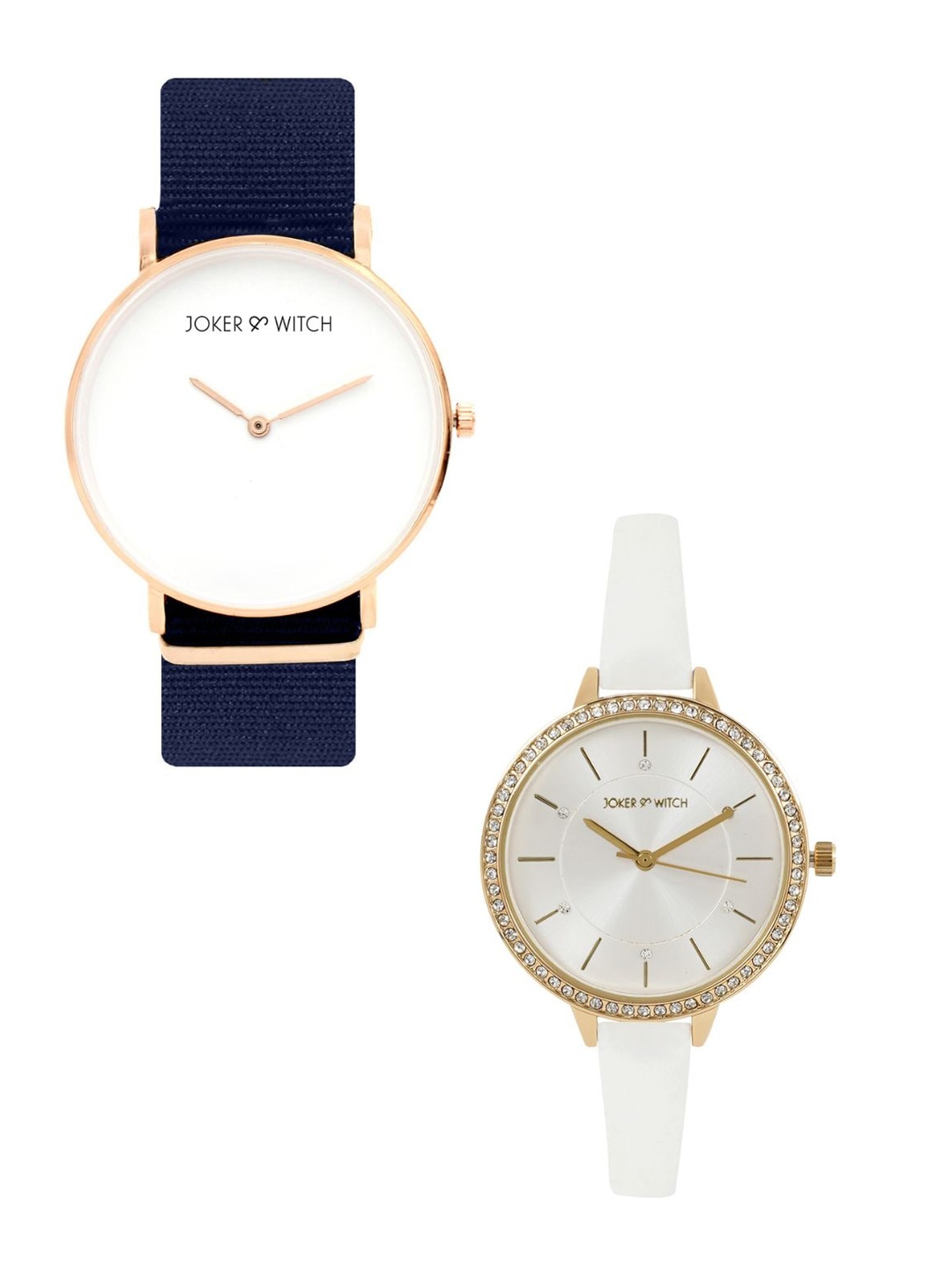 

JOKER & WITCH Couple Watch Gift Set JWCW369, Blue