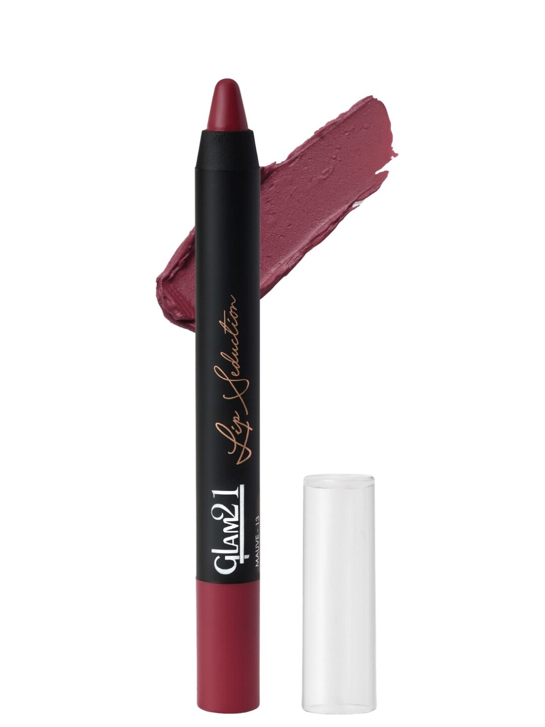 

GLAM21 Lip Seduction Non-Transfer Creamy Matte Lipstick 3.6g - Mauve 13