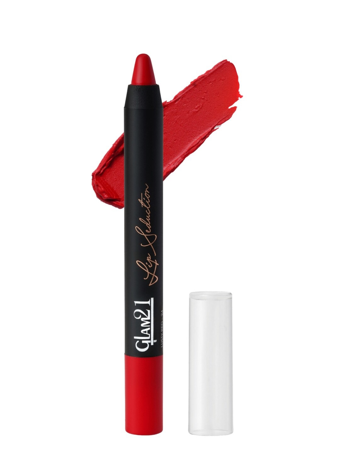 

GLAM21 Lip Seduction Non-Transfer Creamy Matte Lipstick 3.6g - Lusty Red 24