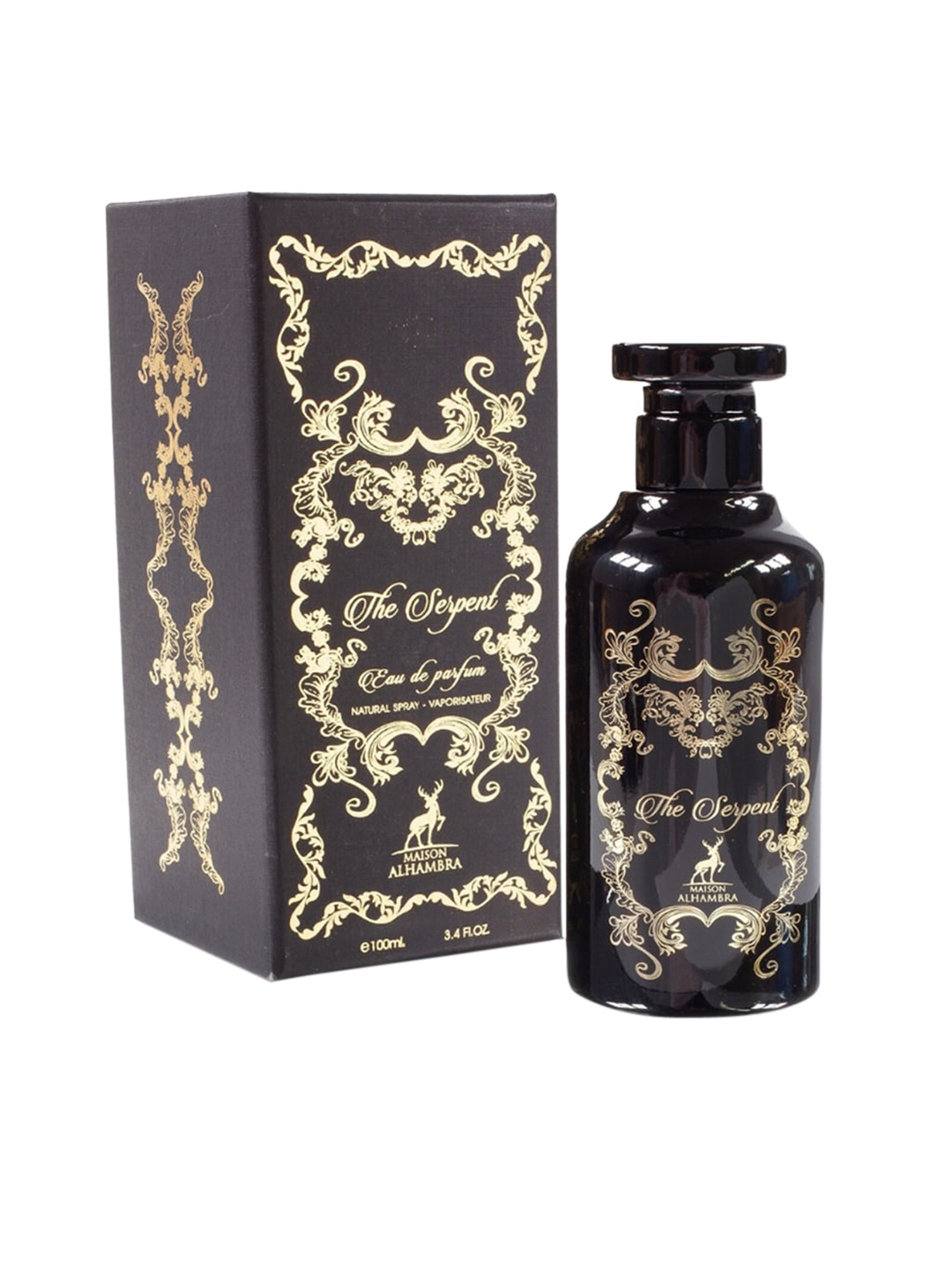 

Lattafa Unisex Maison Alhambra The Serpent Eau De Parfum - 100 ml, Black