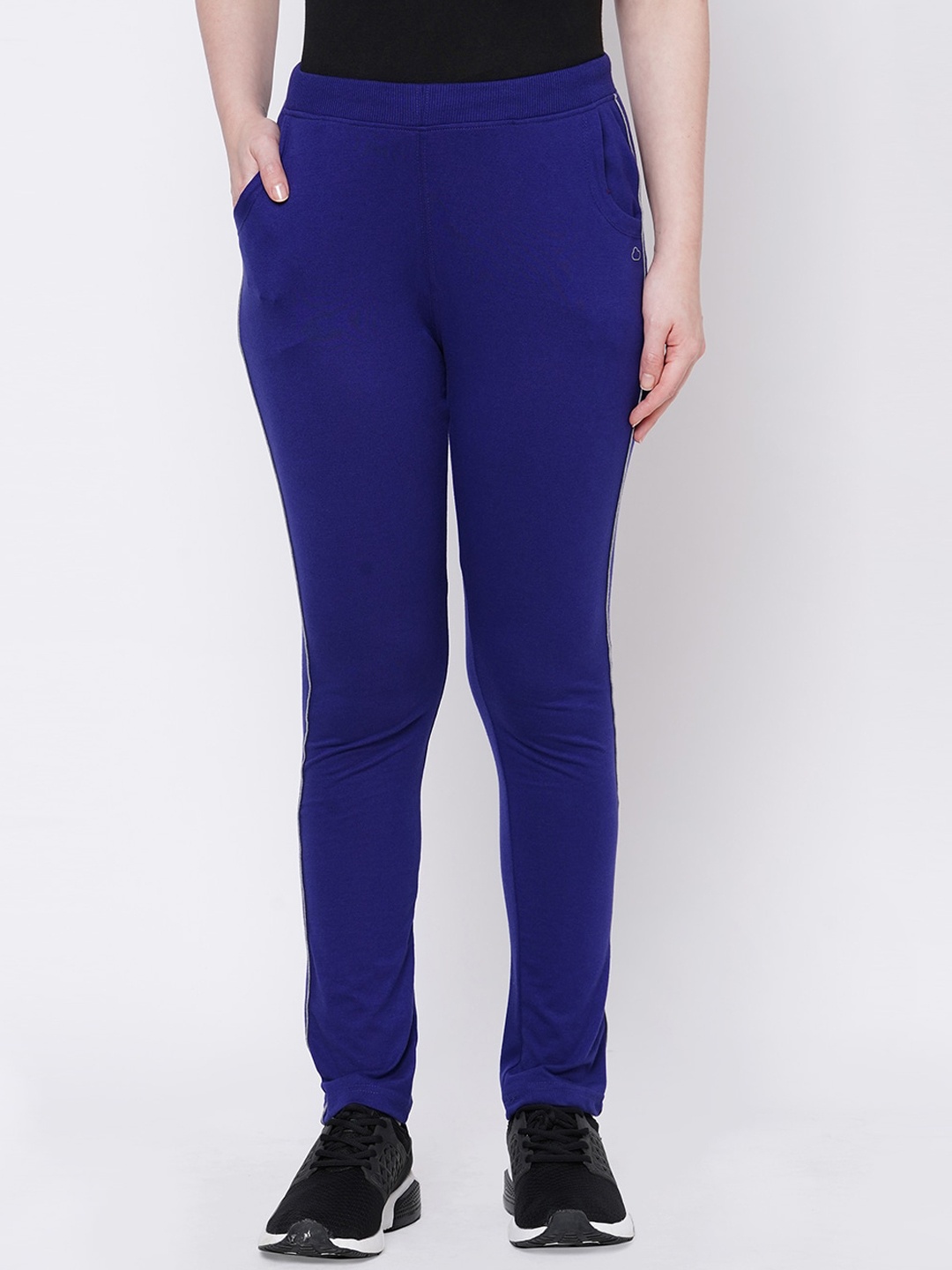 

Sweet Dreams Women Plus Size Cotton Track Pant, Blue