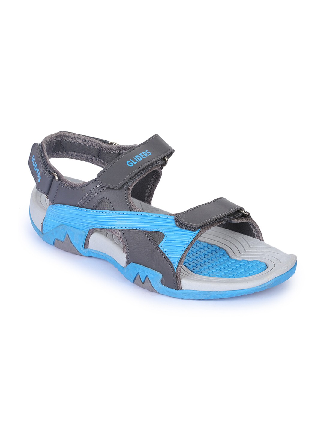 

Liberty Women Colourblocked Sports Sandals, Grey