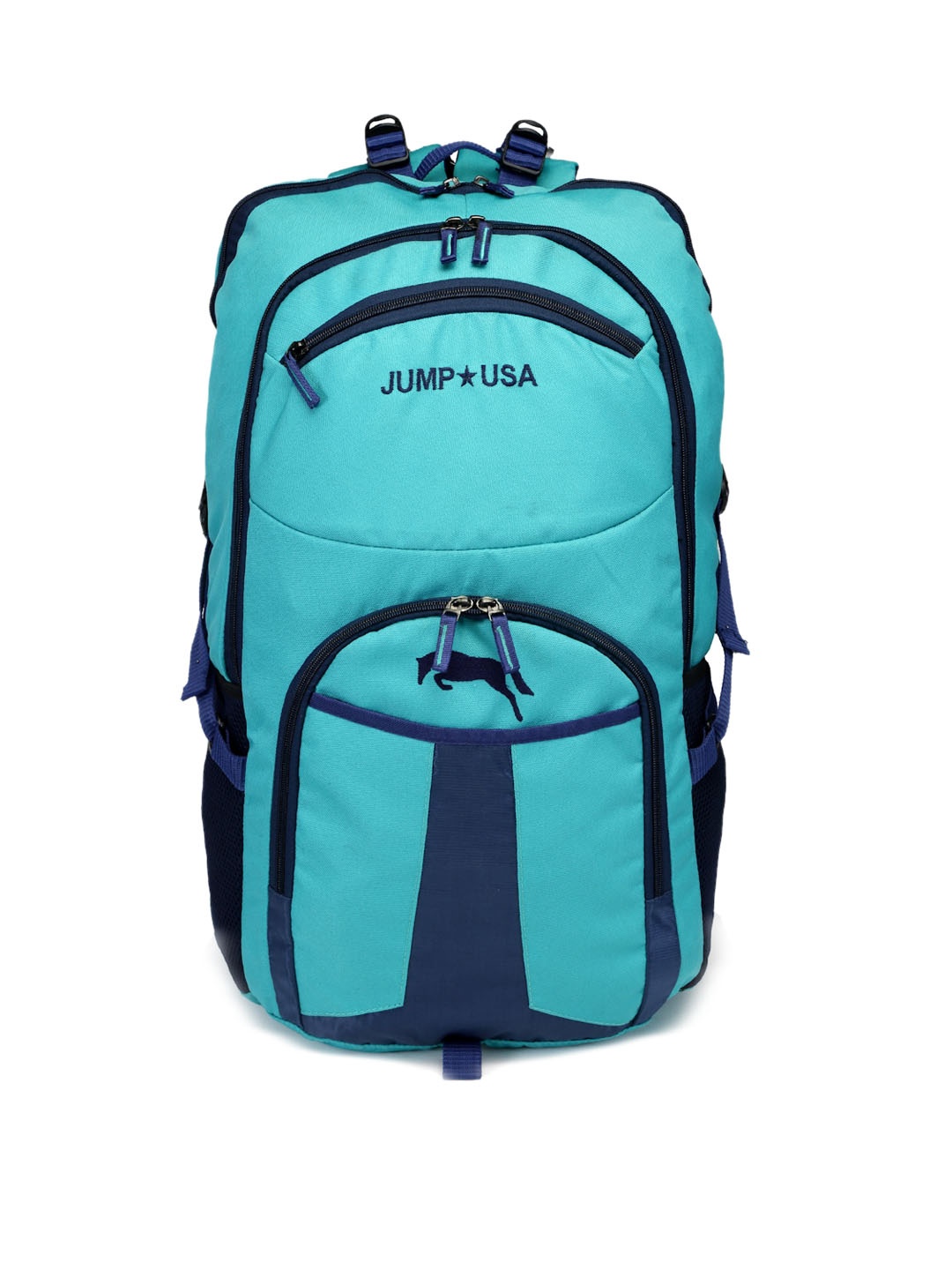 

JUMP USA Colourblocked Large Travel Rucksack, Blue