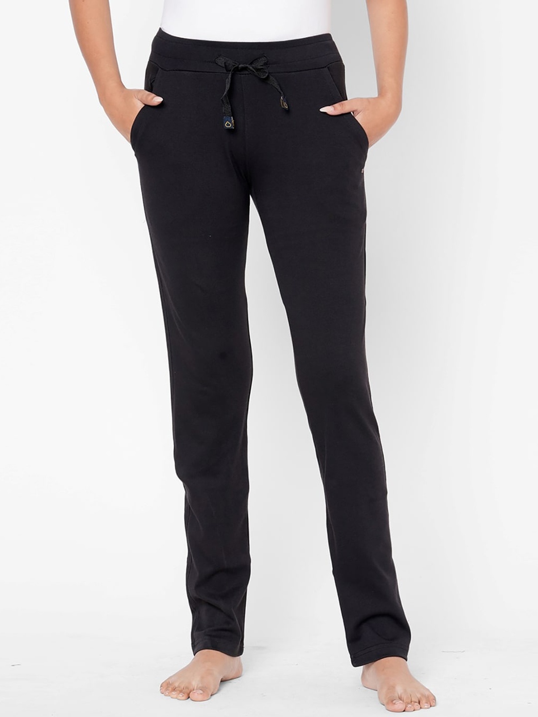 

Sweet Dreams Women Plus Size Cotton Lounge Pants, Black