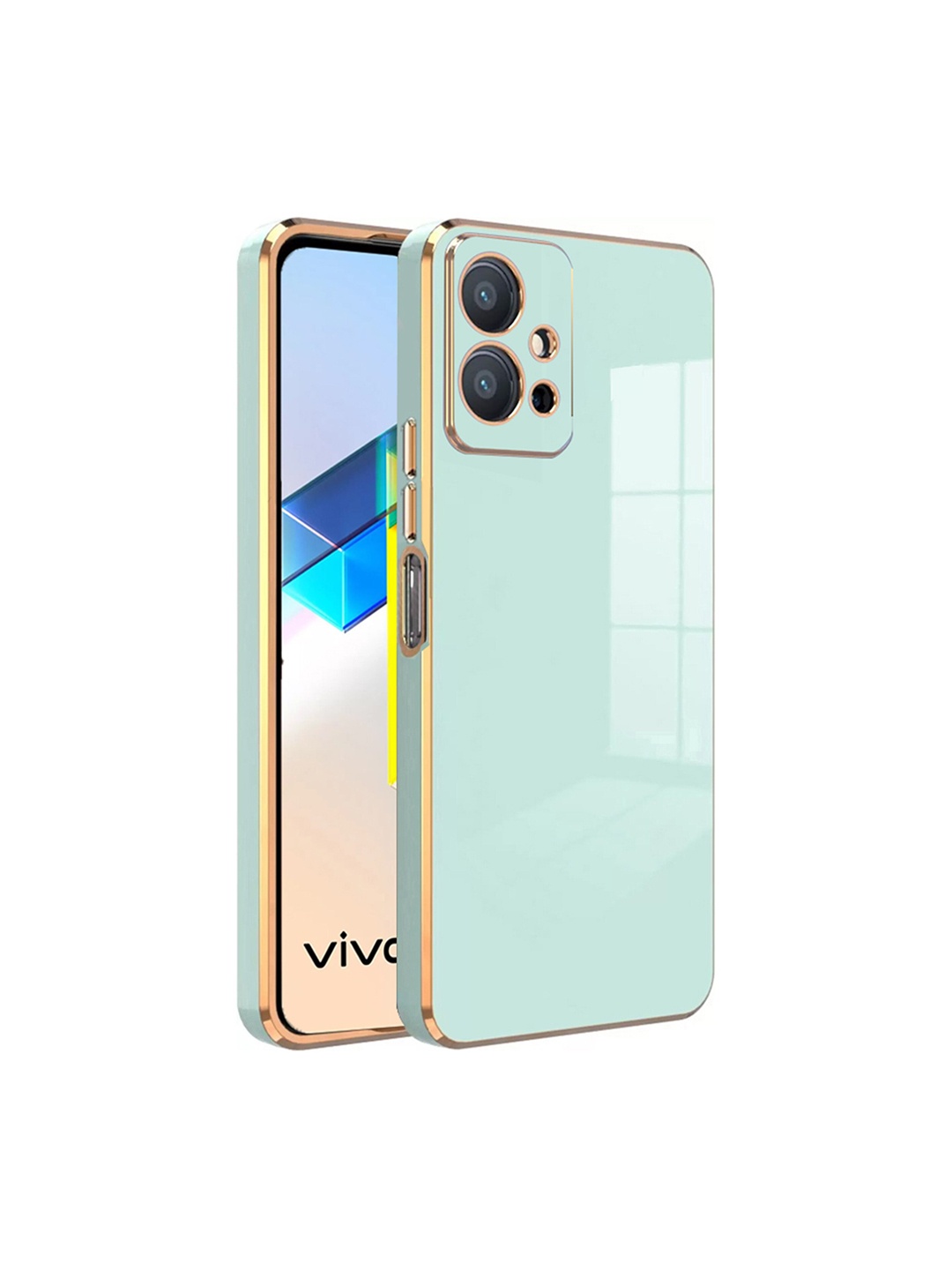 

Karwan Design Vivo Y75 6D Phone Back Case, Green