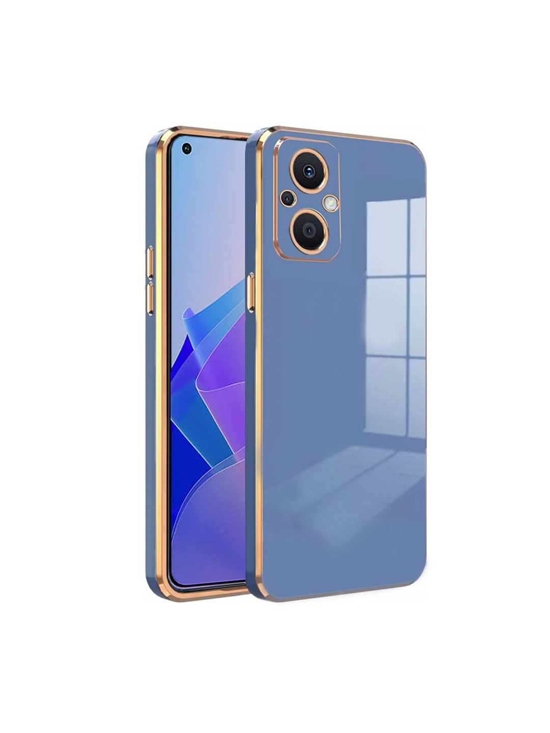 

Karwan Oppo F21 Pro 5G Mobile Back Cover, Blue