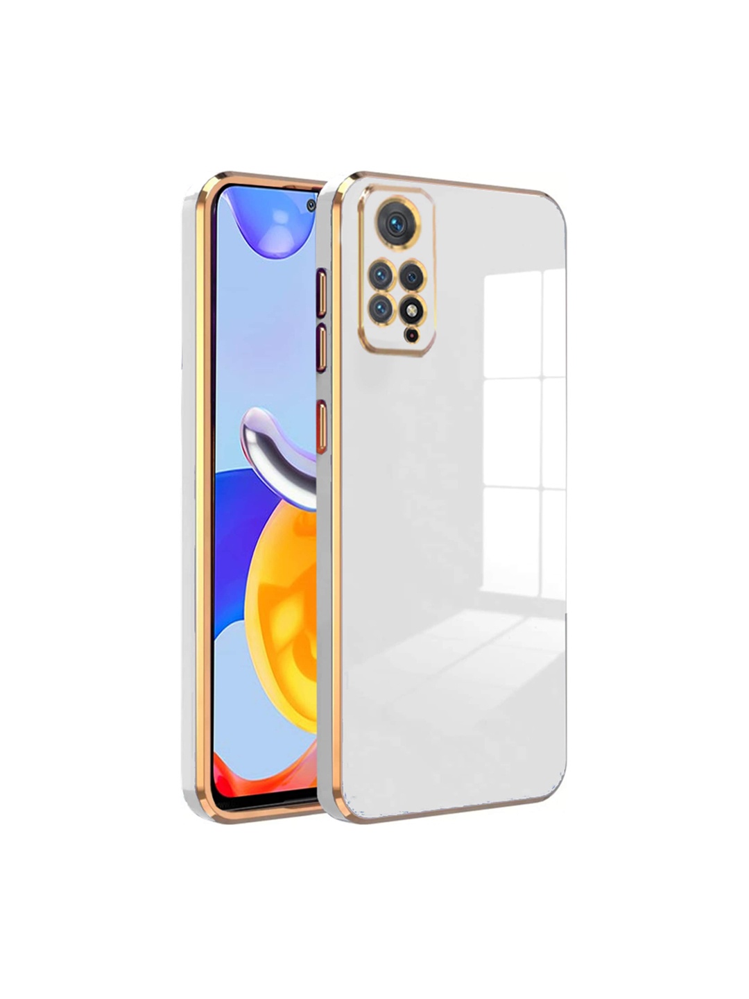 

Karwan Redmi Note 11s Mobile Back Cover, White
