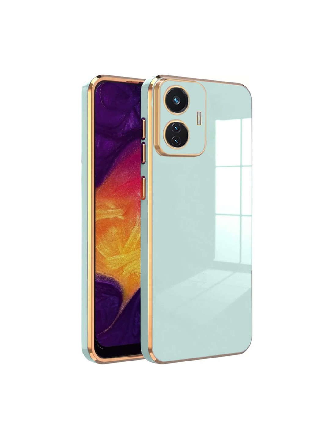 

Karwan Vivo T1 Pro Mobile Back Cover, Green