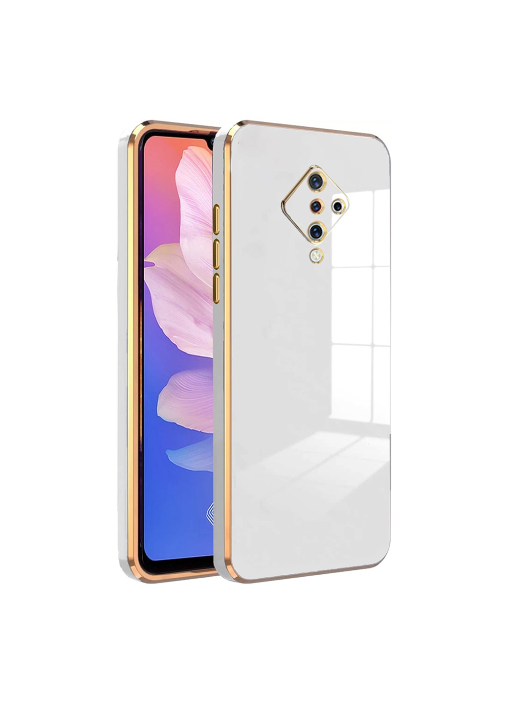 

Karwan Vivo Y9S Mobile Back Cover, White