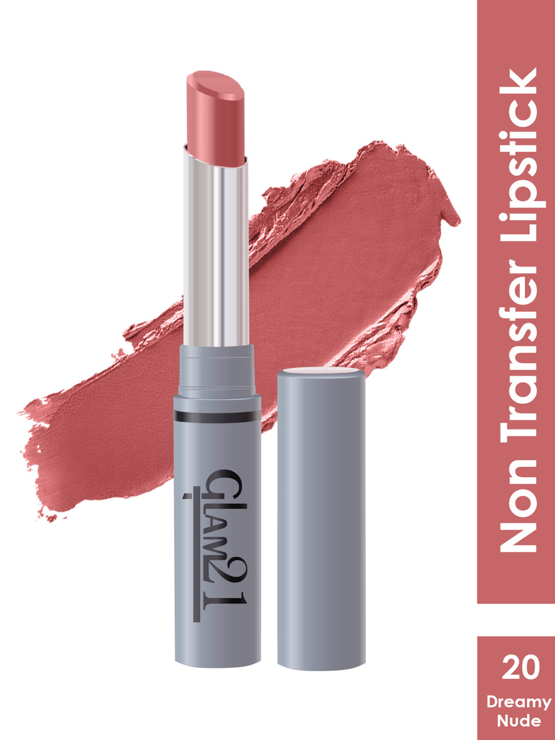 GLAM21 Non-Transfer Creamy Matte Lipstick 2g - Dreamy Red 20