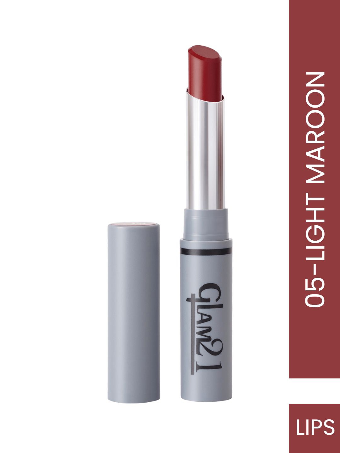 

GLAM21 Long Lasting Creamy Matte Non-Transfer Lipstick 2.8g - Light Maroon 05