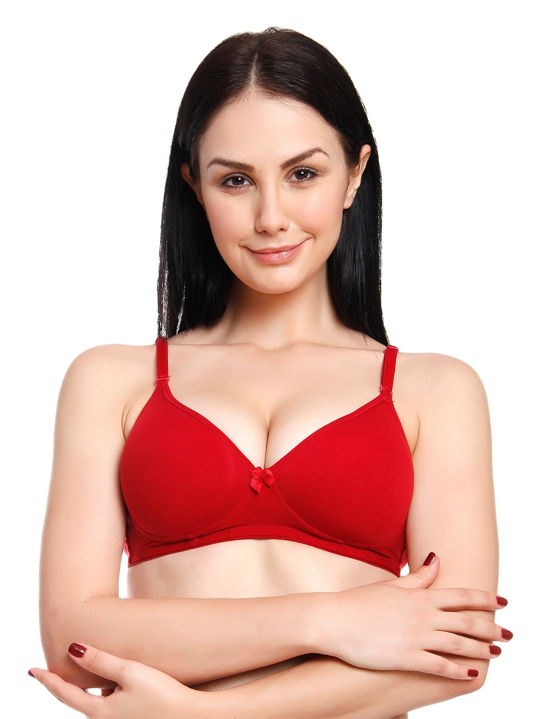 

Innocence Heavily Padded Non Wired Seamless Bra, Maroon