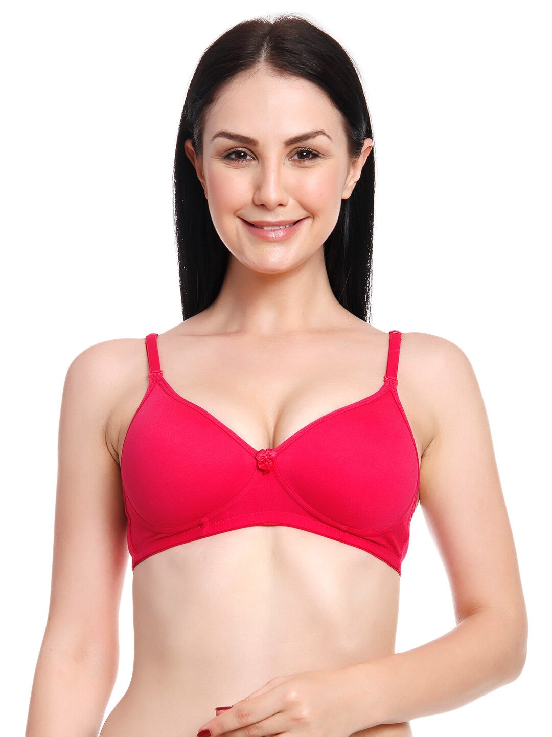 

Innocence Heavily Padded Everyday Bra, Fuchsia