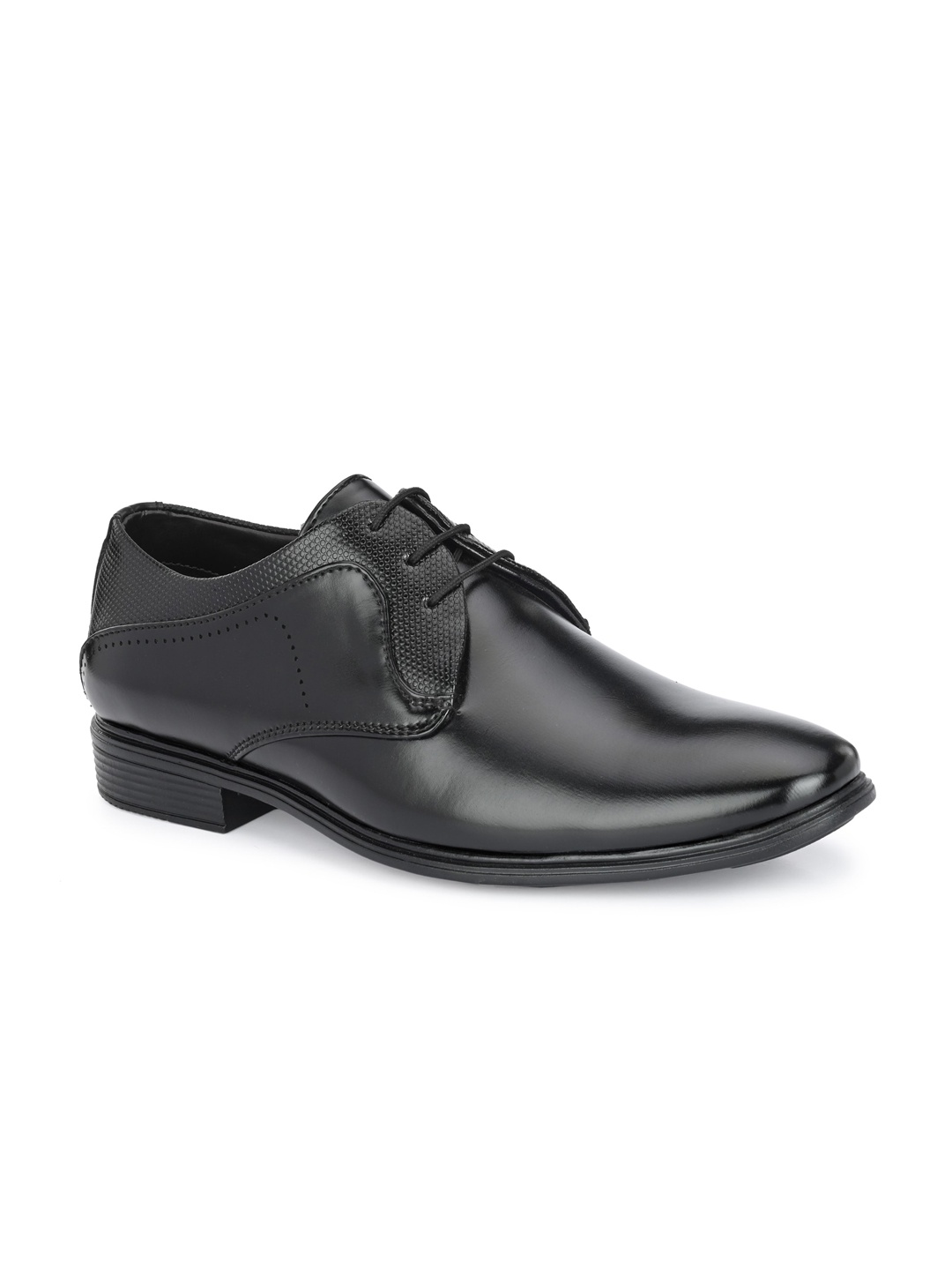 

Azzaro Black Men Lace Up Formal Derbys