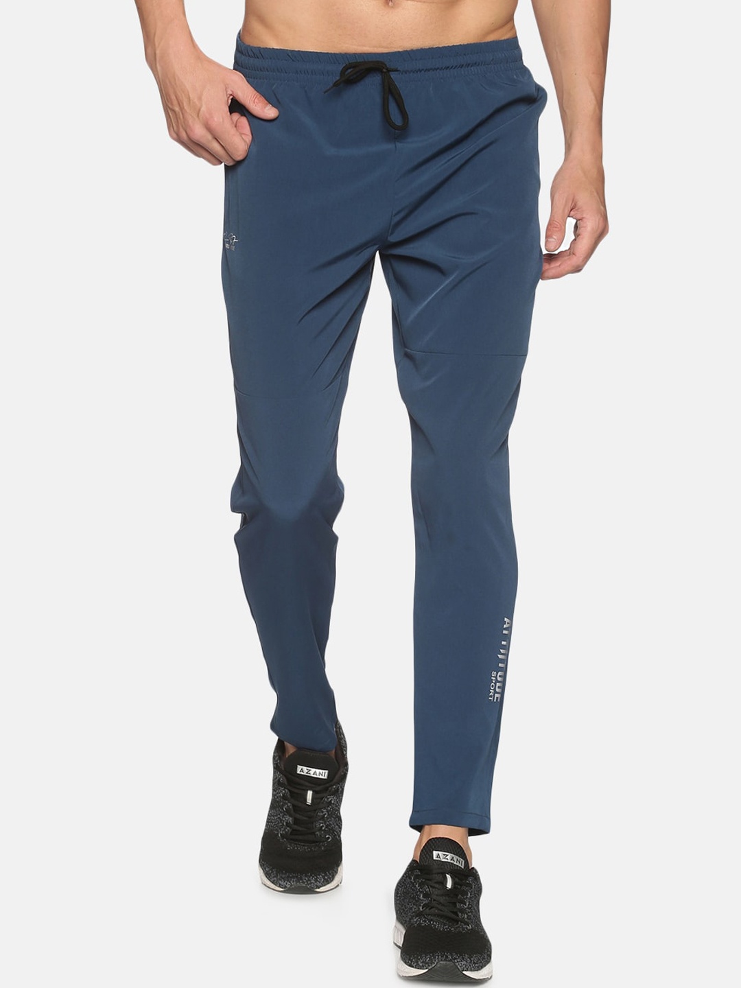 

ATTIITUDE Men Slim Fit Track Pants, Blue