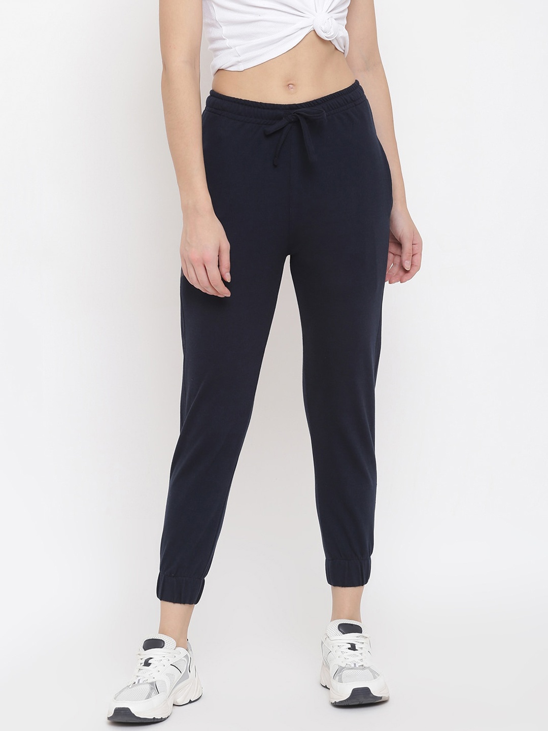 

MKH Women Regular-Fit Jogger, Navy blue