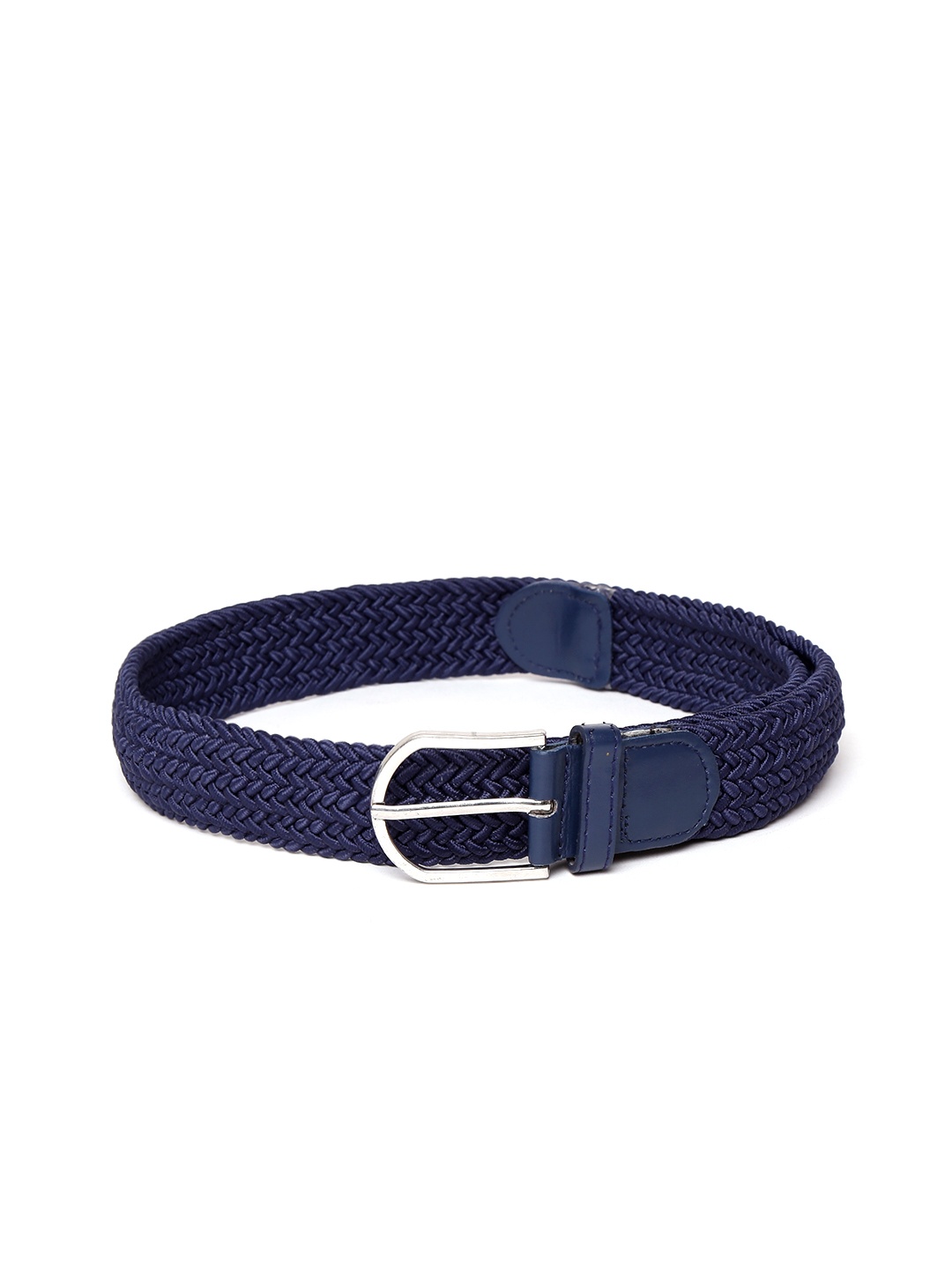 

Blueberry Men Blue Braided Belt