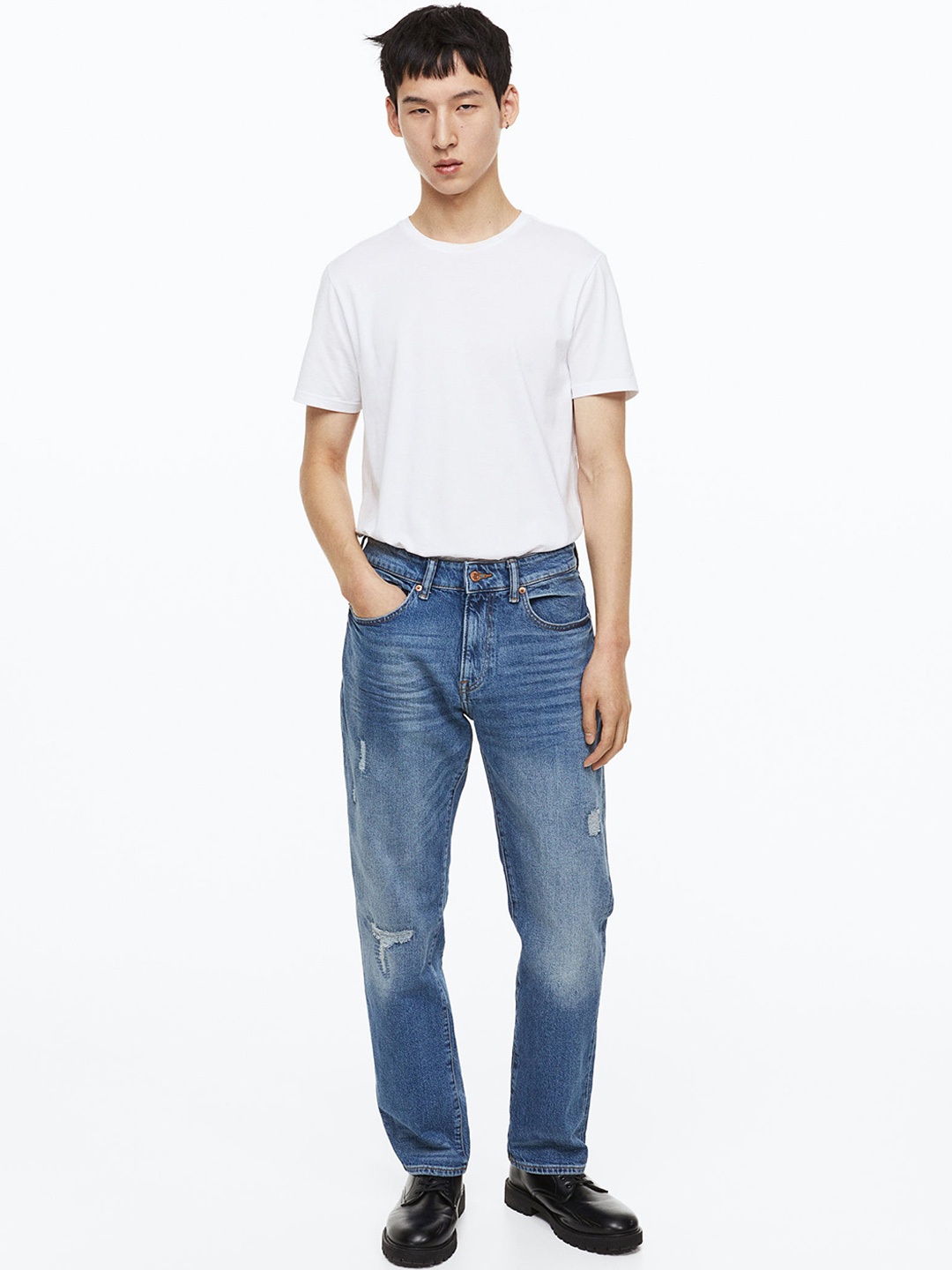 

H&M Men Regular Jeans, Blue