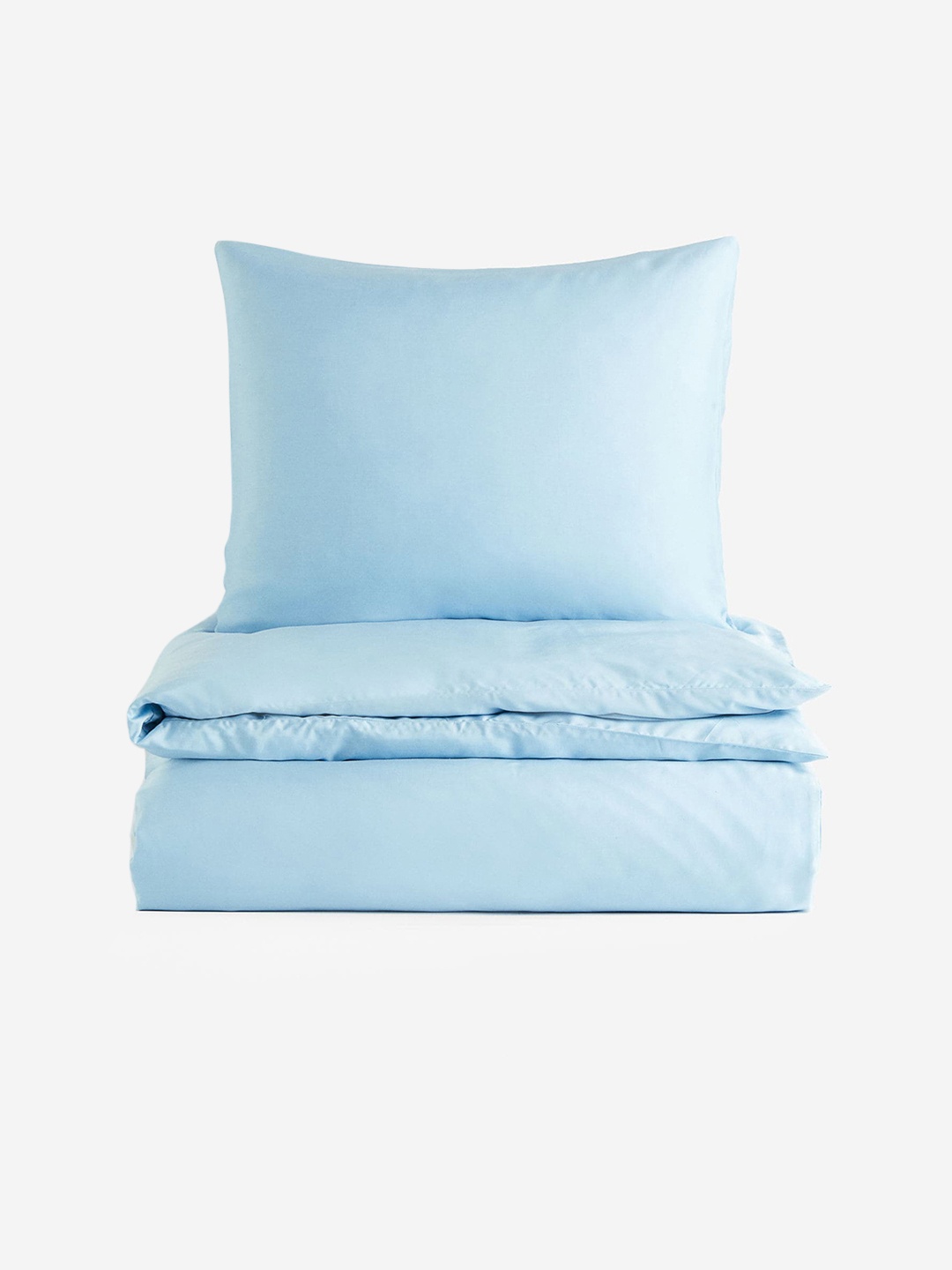 

H&M Blue Sateen Duvet Cover