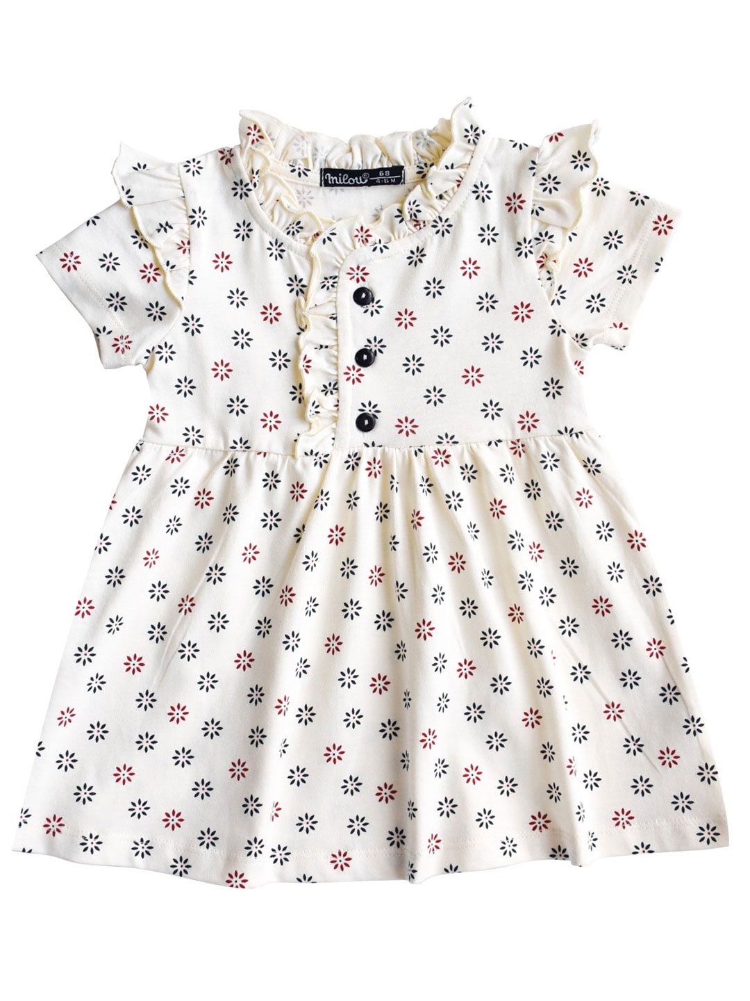 

milou Off White Dress
