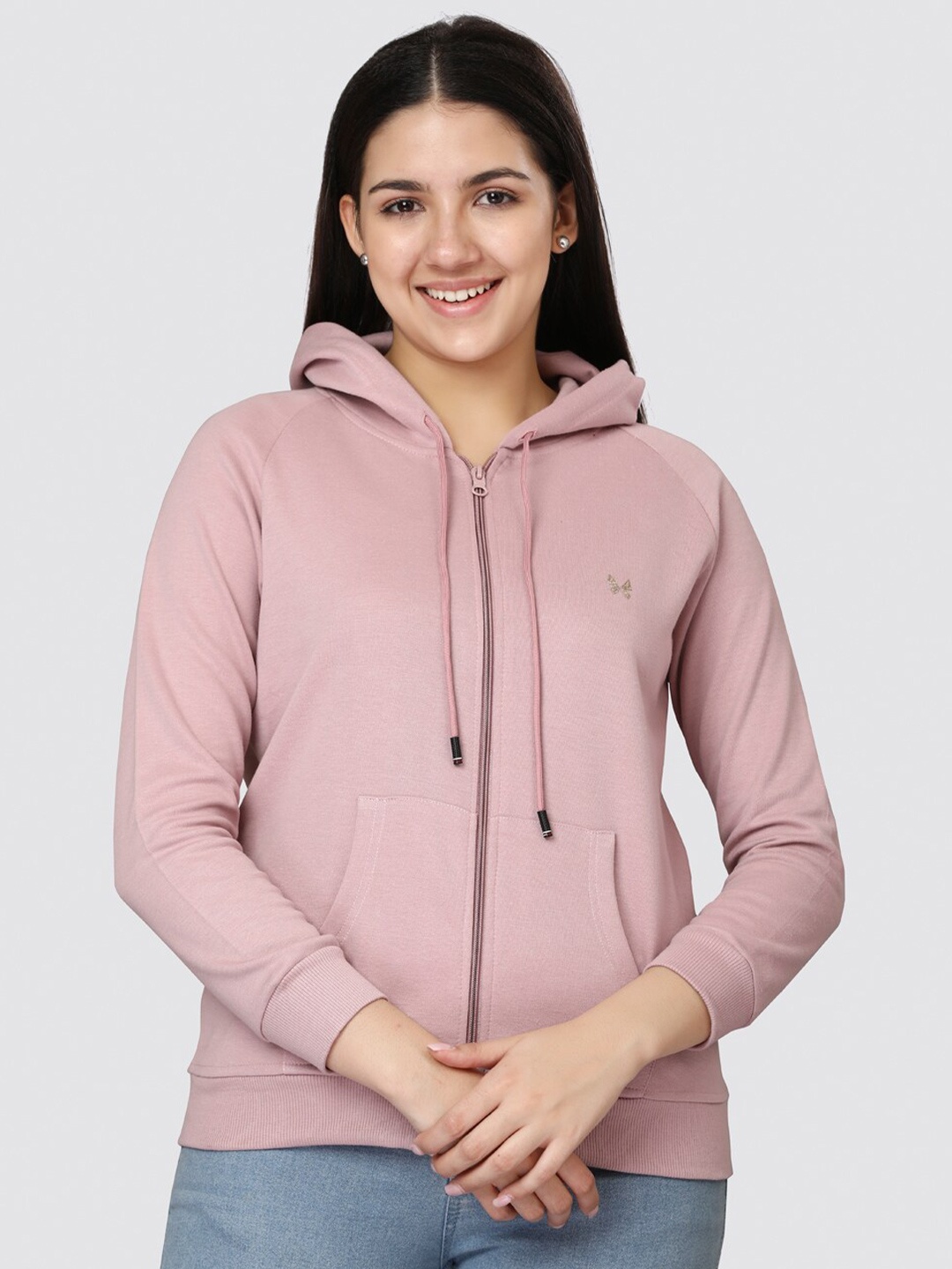 

TITTLI Women Rose Hooded Sweatshirt