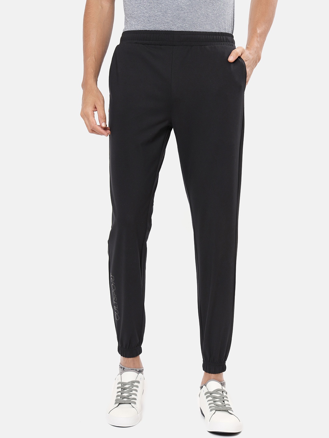 

Cultsport Men 4-Way Stretch Work To Play Comfort Joggers, Black