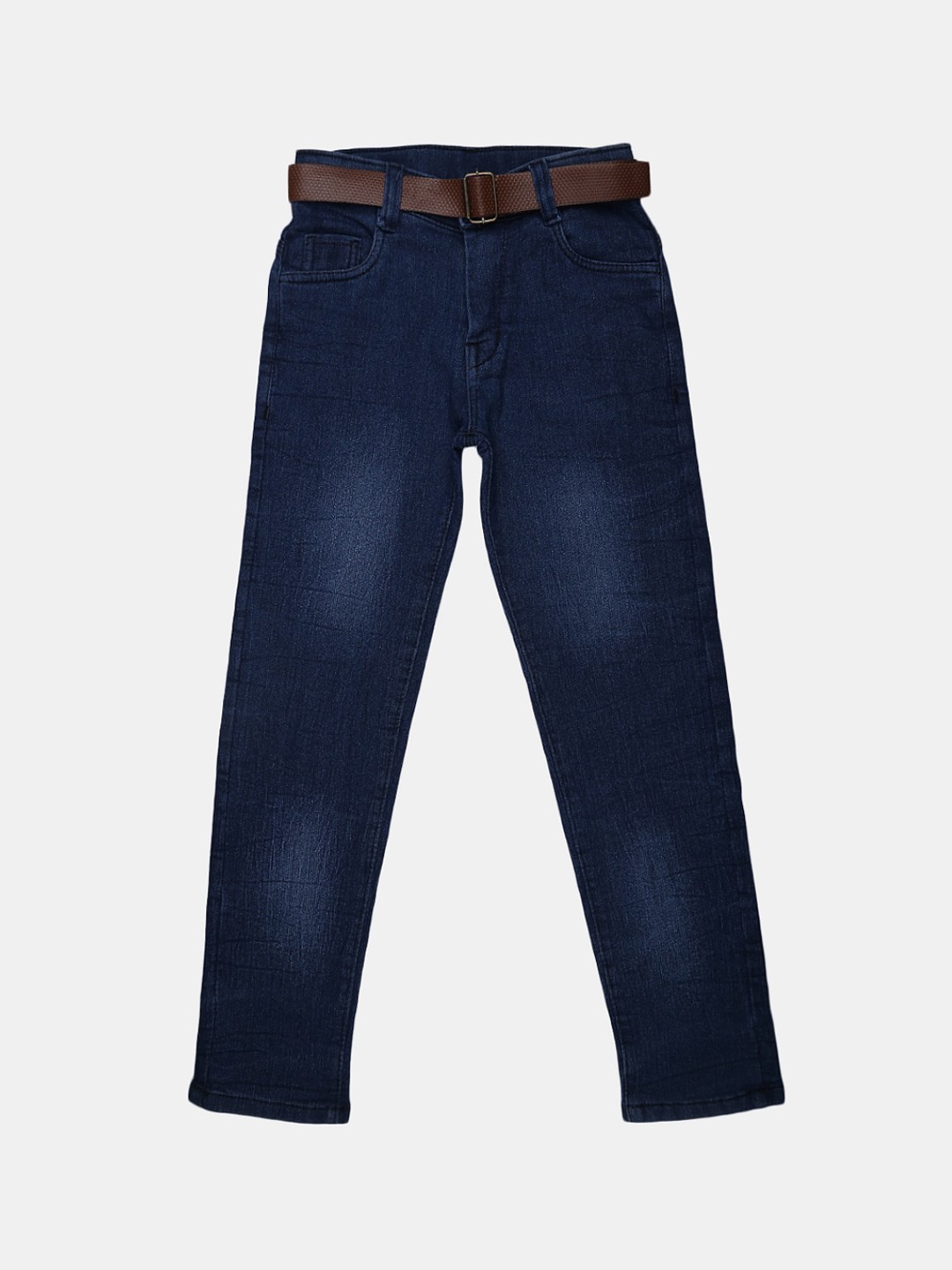 

V-Mart Boys Classic Light Fade Jeans, Blue