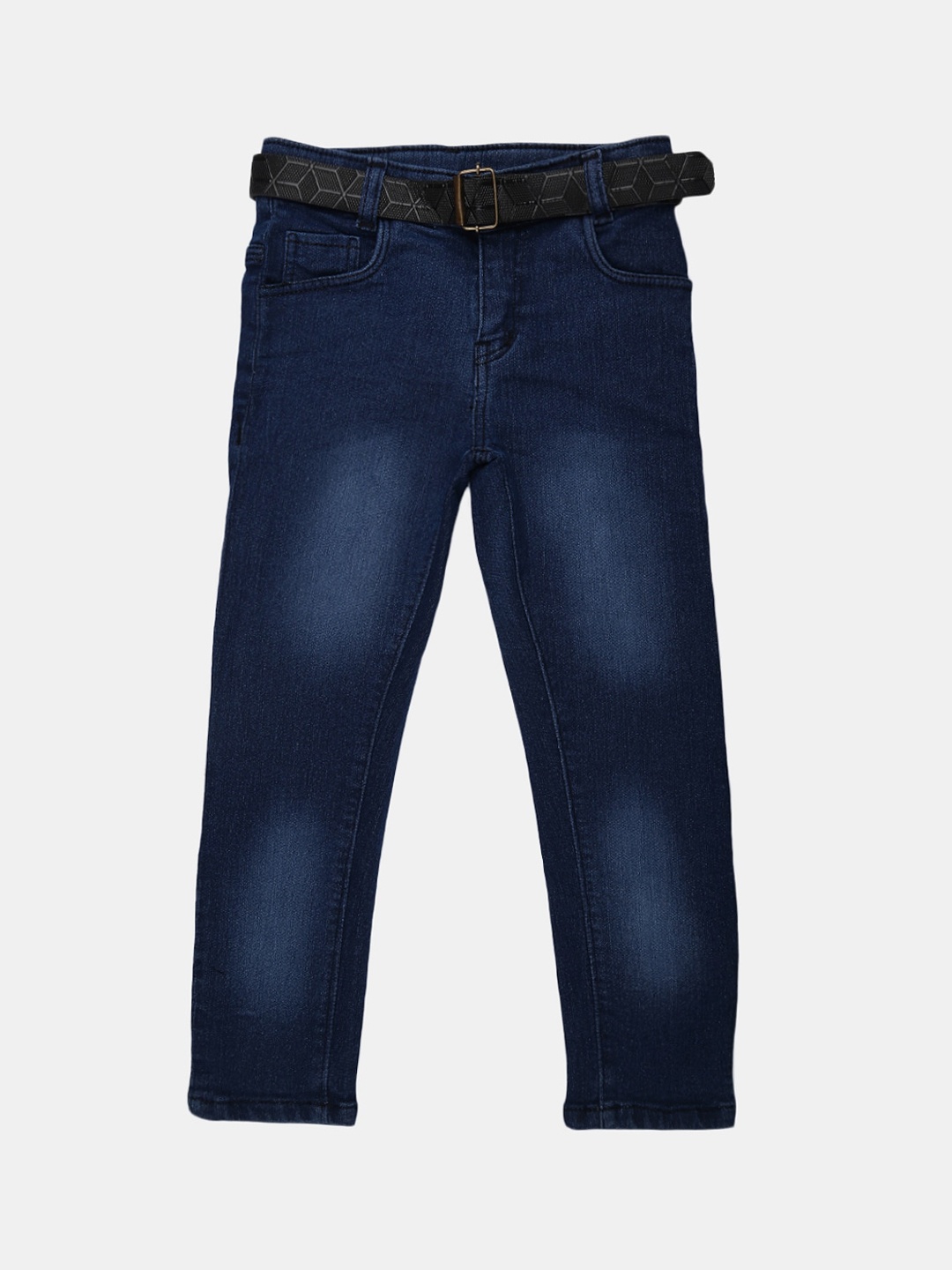 

V-Mart Boys Classic Light Fade Cotton Jeans, Blue